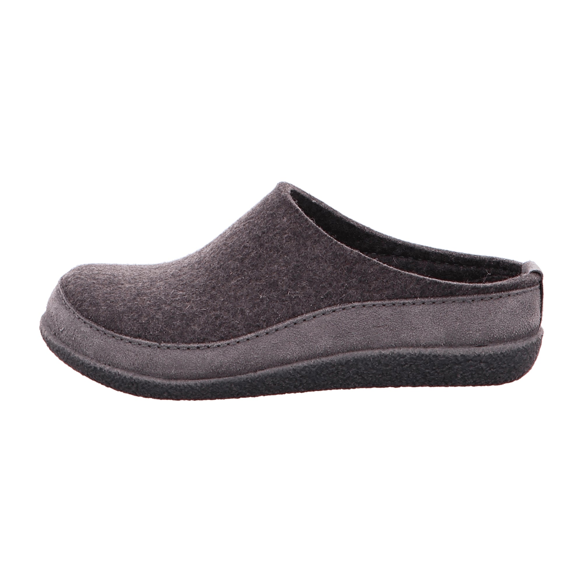 Haflinger Blizzard Graphite Men's Slippers, Grey - Comfortable & Durable
