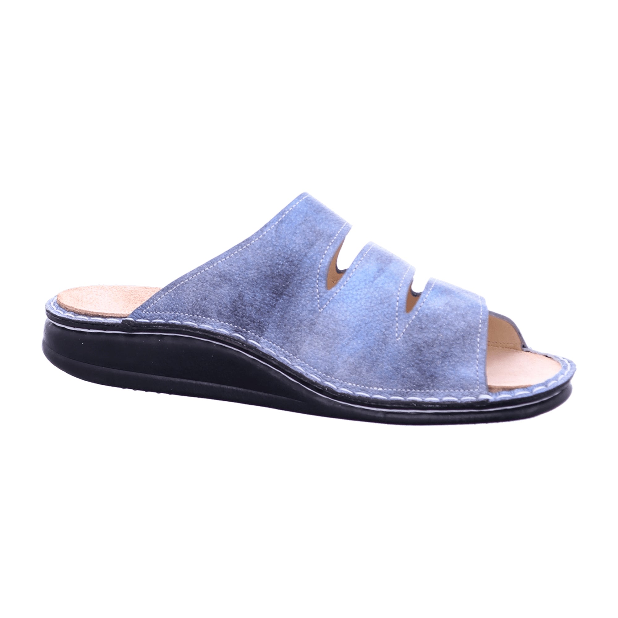 Finn Comfort Korfu Women's Comfort Sandals, Stylish Blue