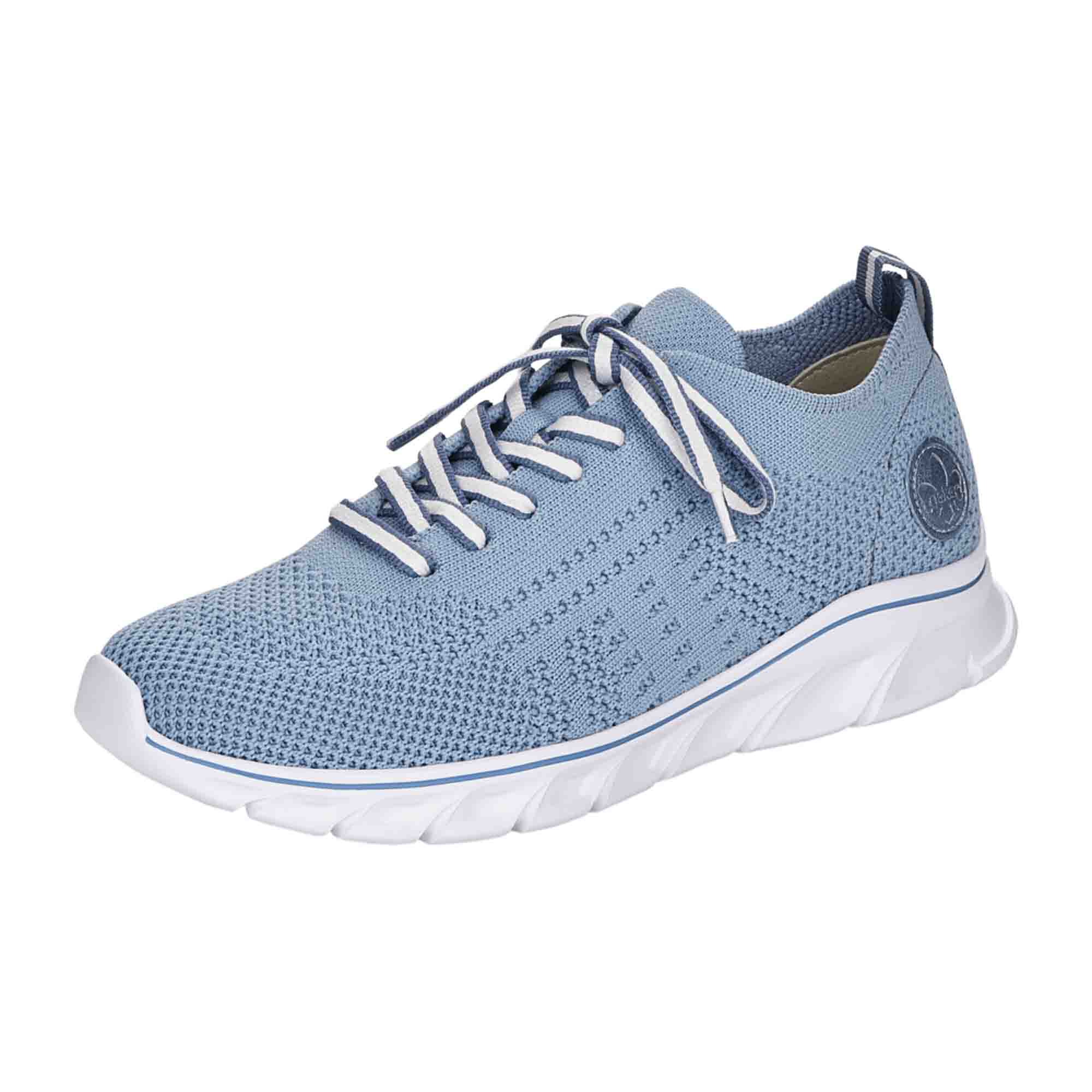Rieker Women's Blue Casual Sneakers Comfortable Lightweight Shoes 5402012