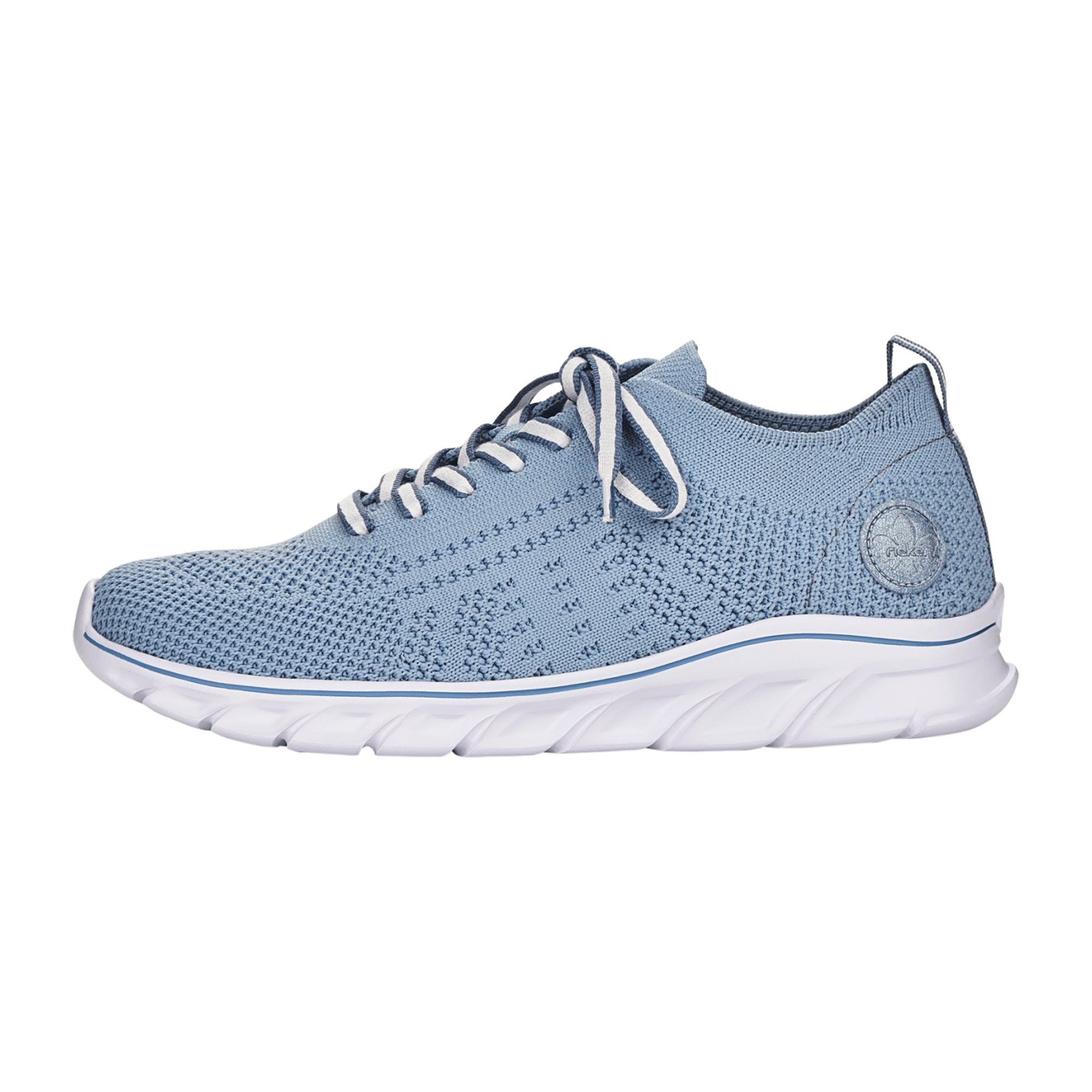 Rieker Women's Blue Casual Sneakers Comfortable Lightweight Shoes 5402012