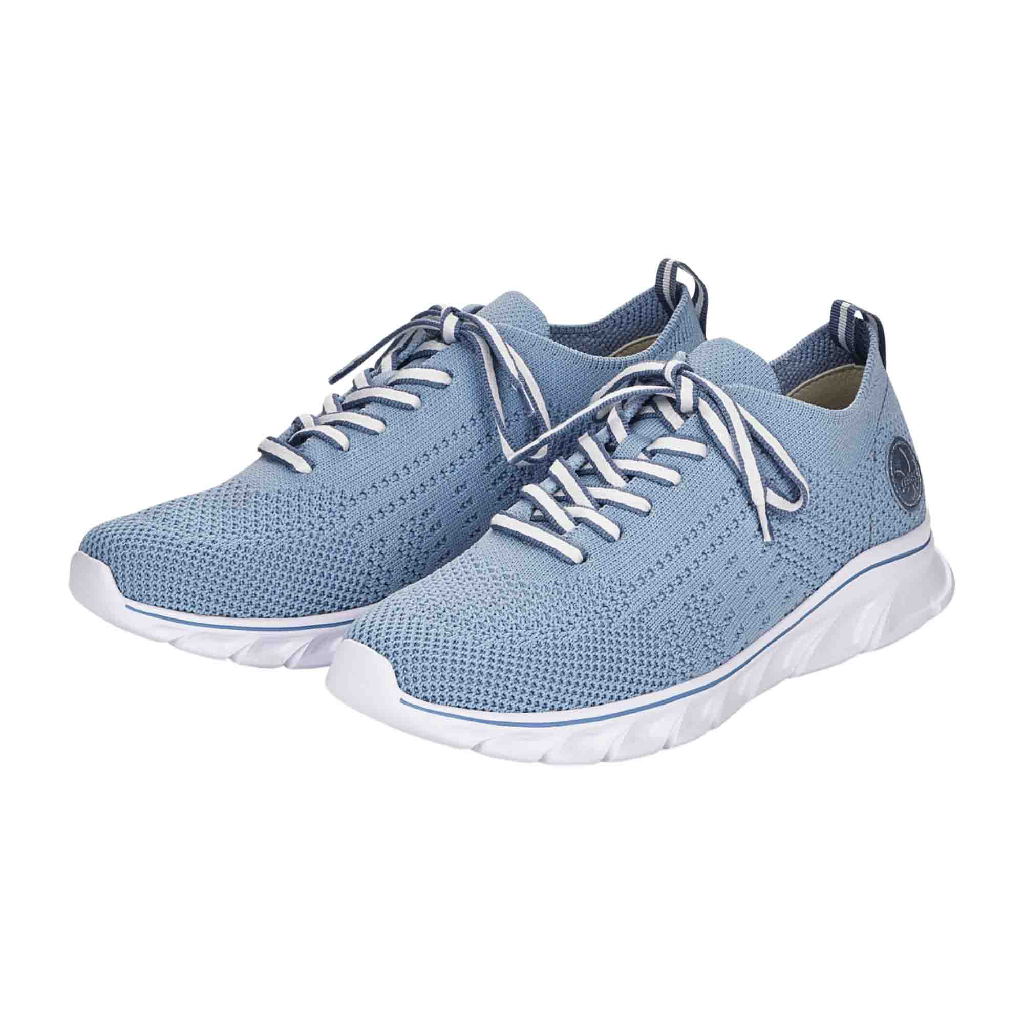 Rieker Women's Blue Casual Sneakers Comfortable Lightweight Shoes 5402012