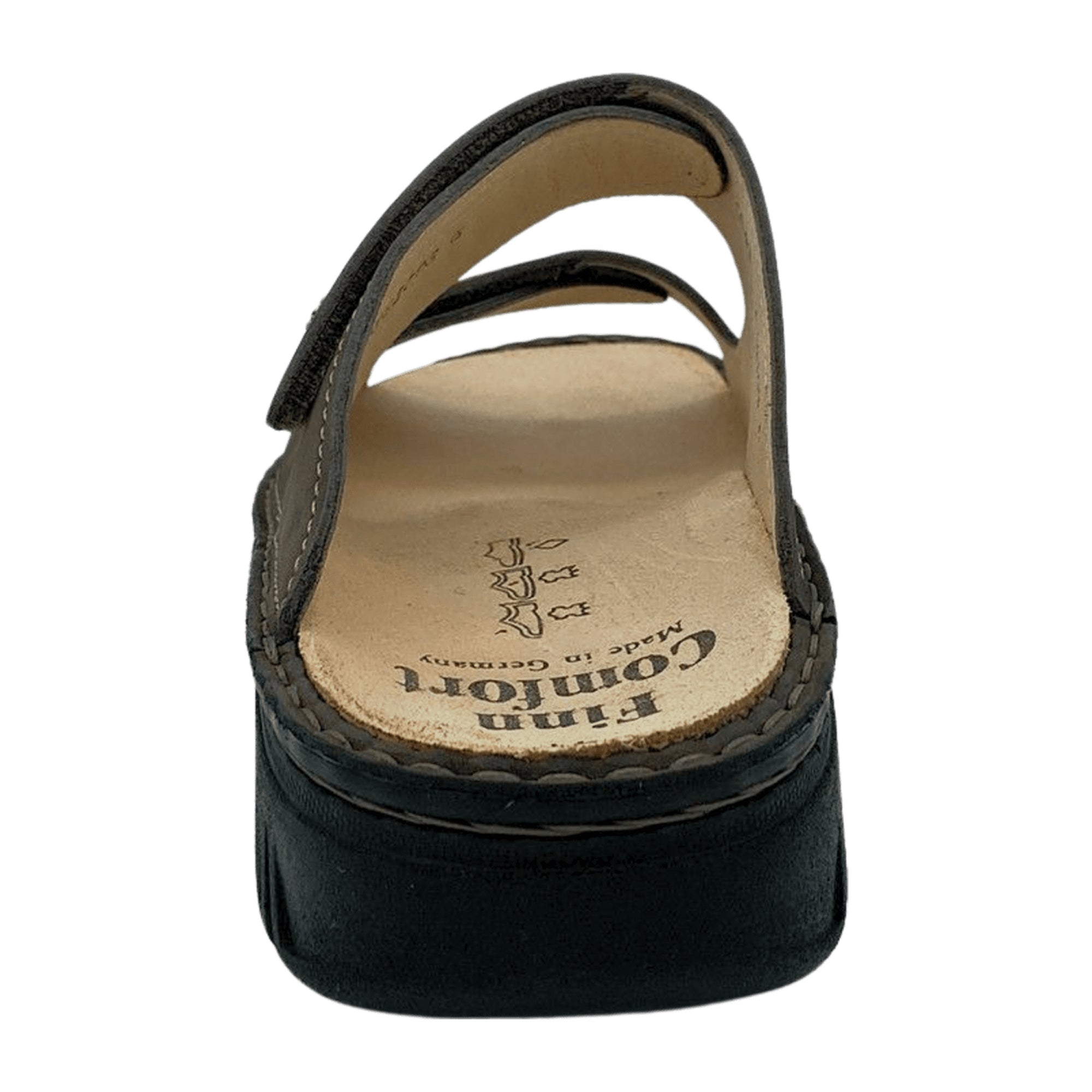 Finn Comfort RAB Men's Classic Slip-On Sandals, Elegant Brown