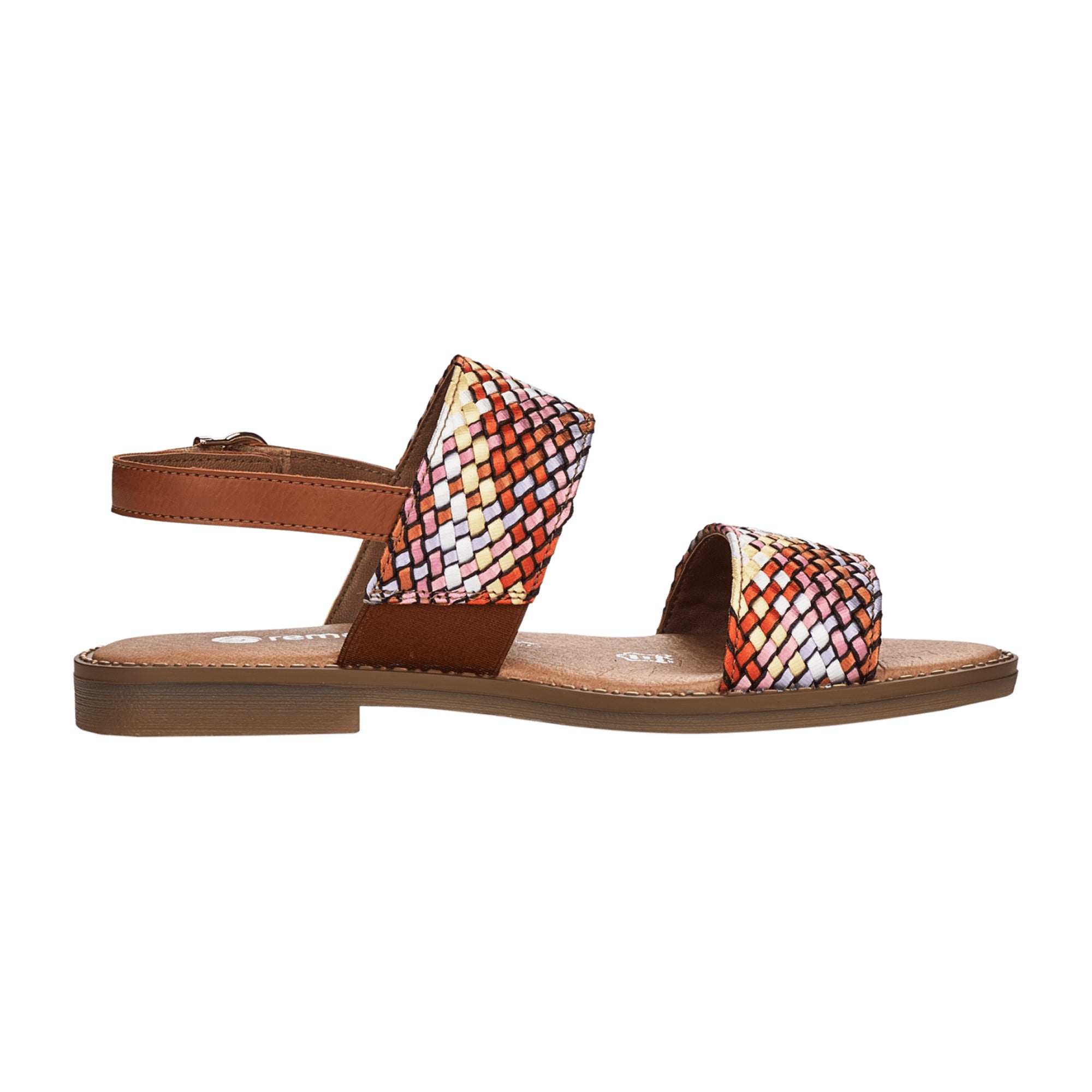 Remonte Colorful Women's Sandals for Spring and Summer