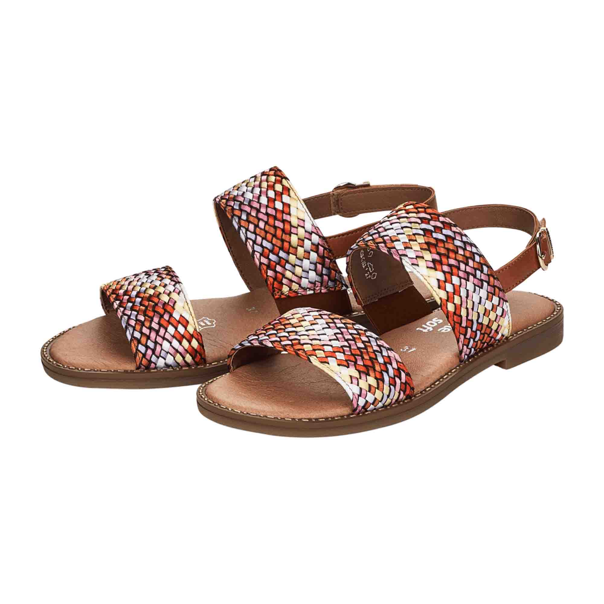 Remonte Colorful Women's Sandals for Spring and Summer