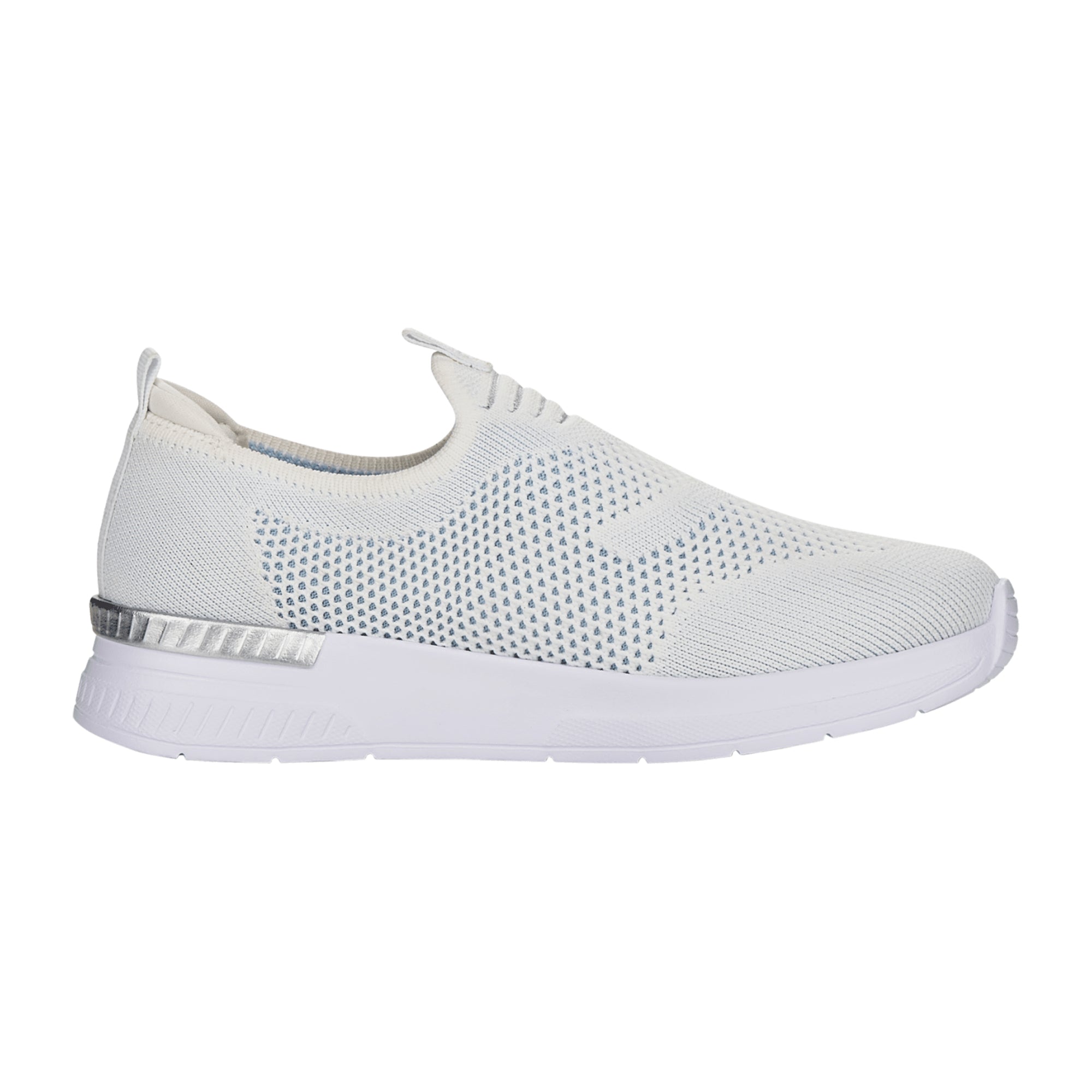 Rieker Women's Sporty Slip-On Shoes White Casual Comfortable Footwear