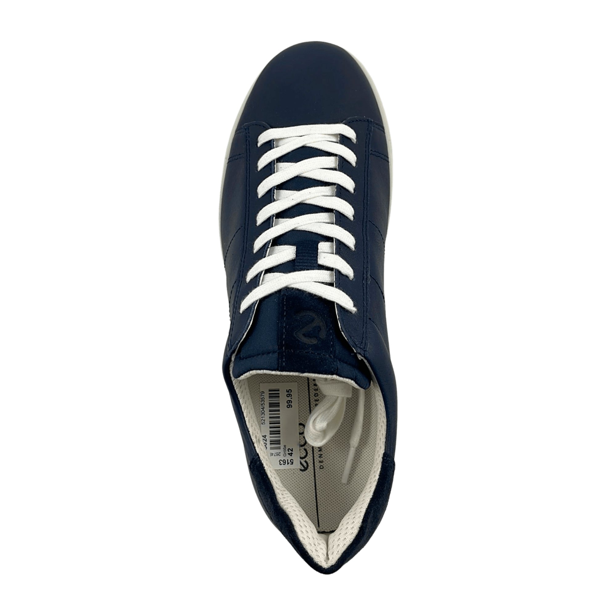 Ecco Street Lite Men's Sneakers - Durable & Stylish Blue Casual Shoes 521304