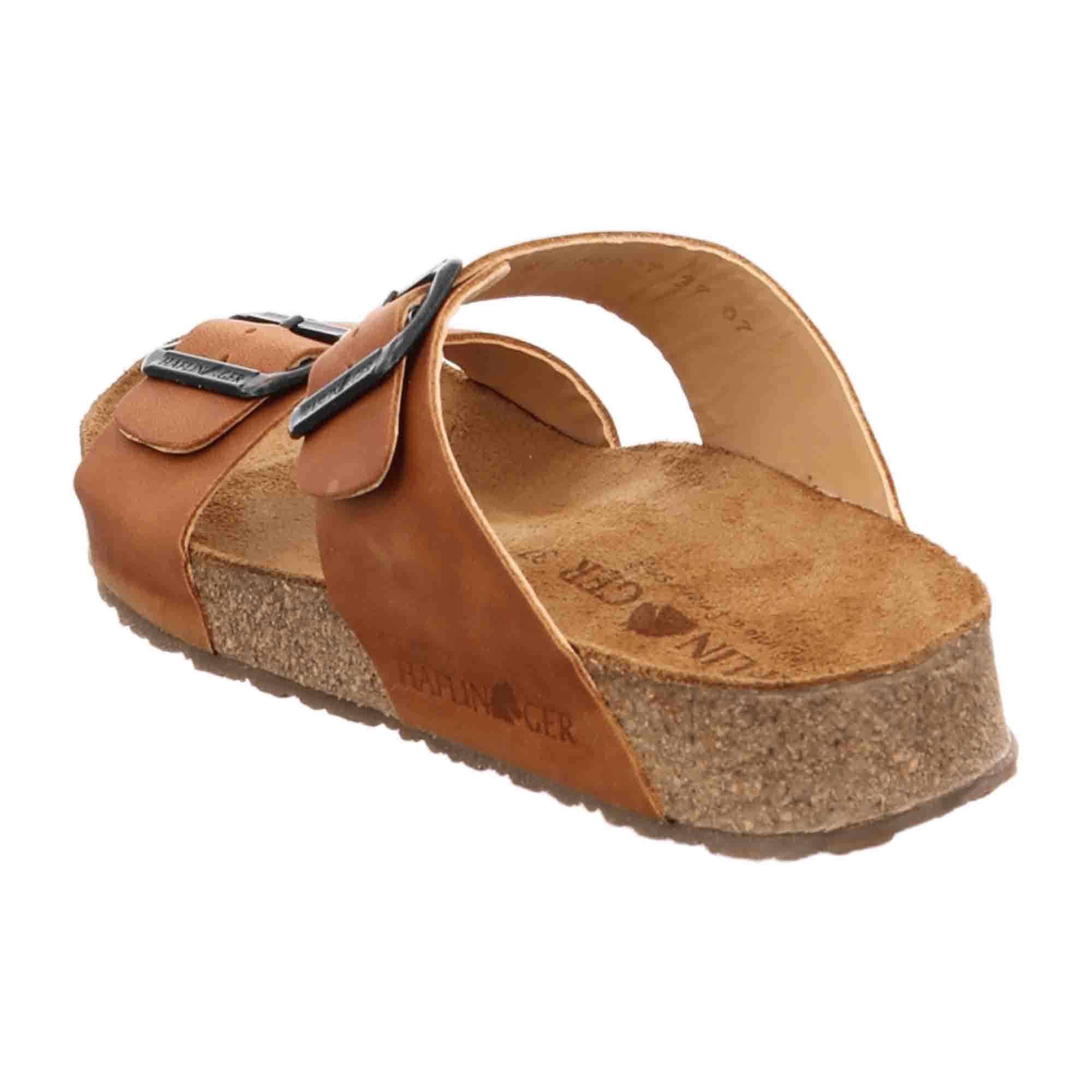 Haflinger Women's Classic Brown Slippers - Stylish & Durable Footwear