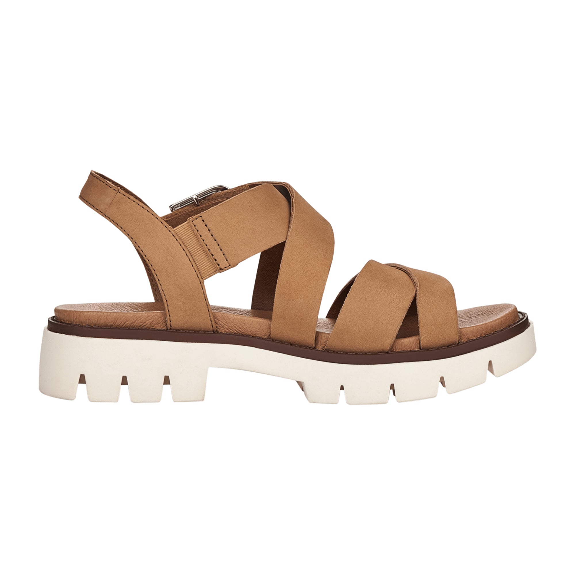 Remonte Beige Comfort Sandals for Women with Velcro Closure Spring/Summer