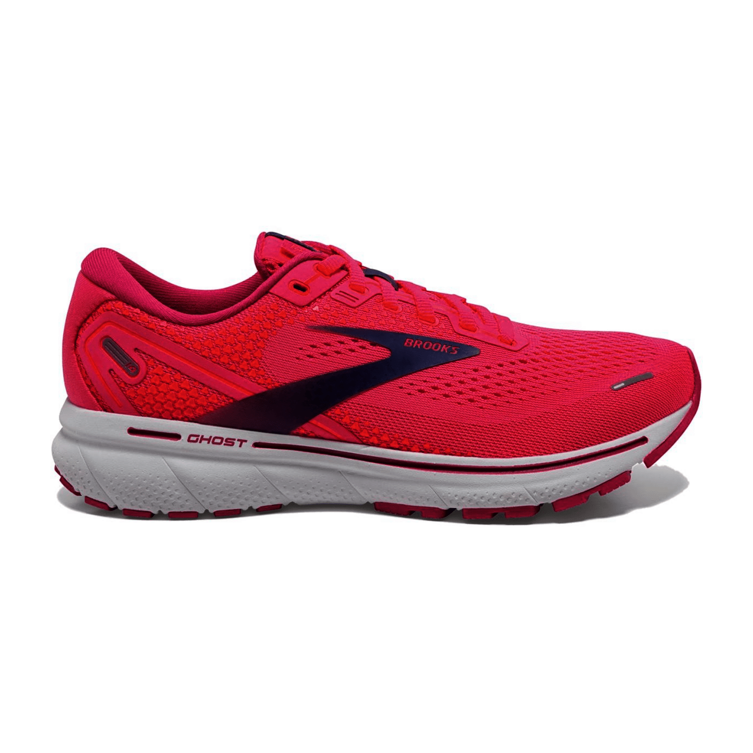 Brooks Ghost 14 Women Running Shoes Red