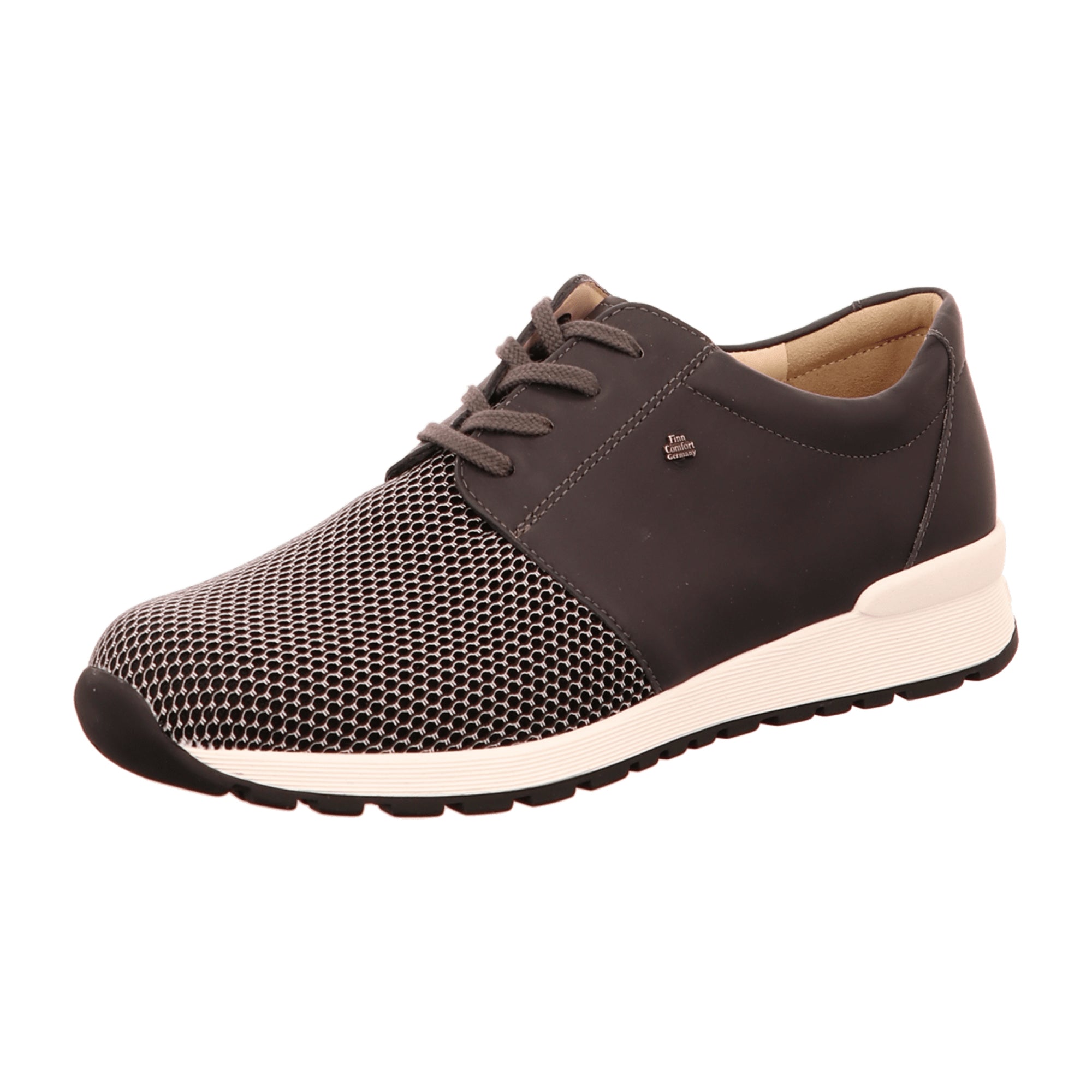 Finn Comfort Enfield Men's Comfort Shoes - Stylish & Durable in Grey