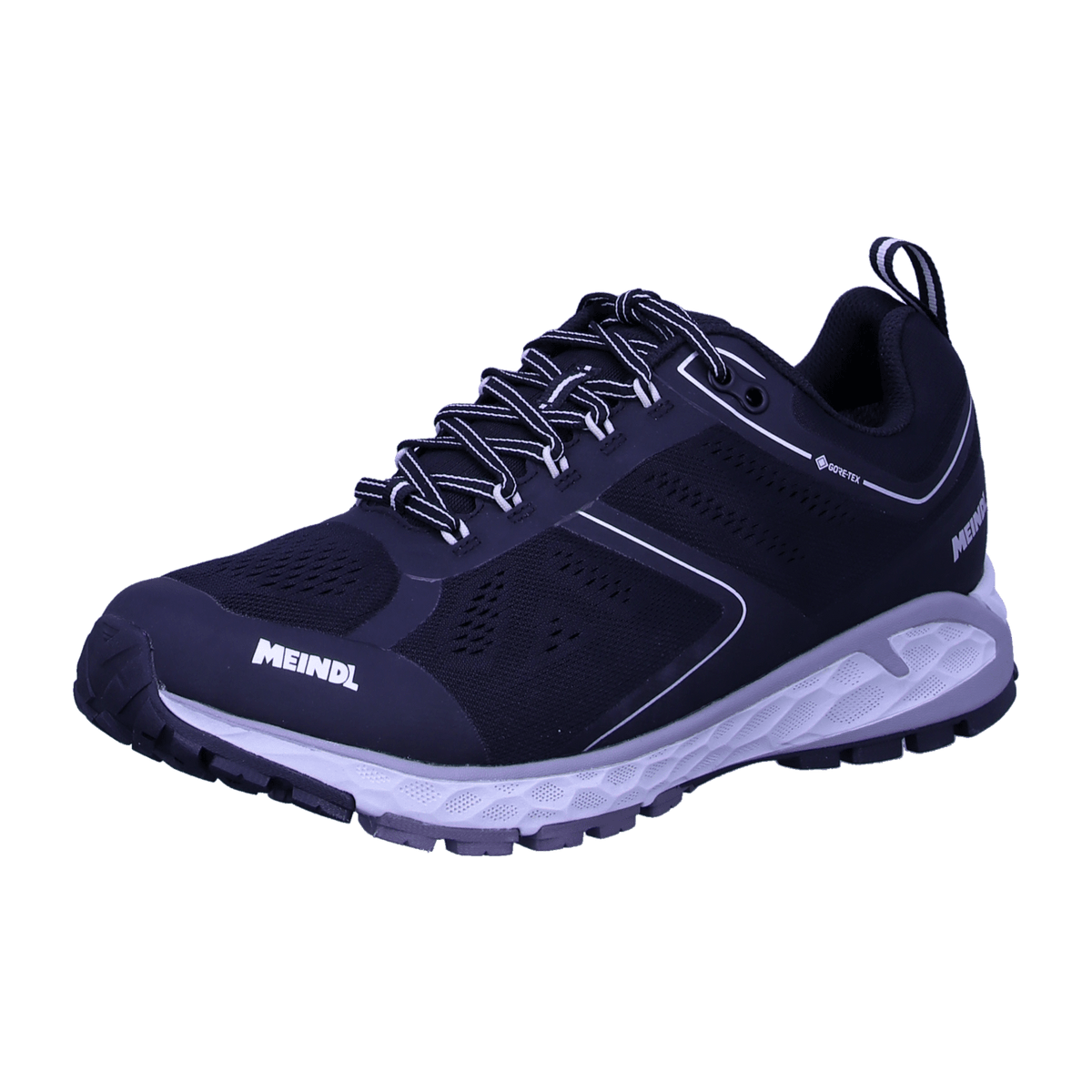 Meindl Men's Trekking & Hiking Shoes Black Silver Leather
