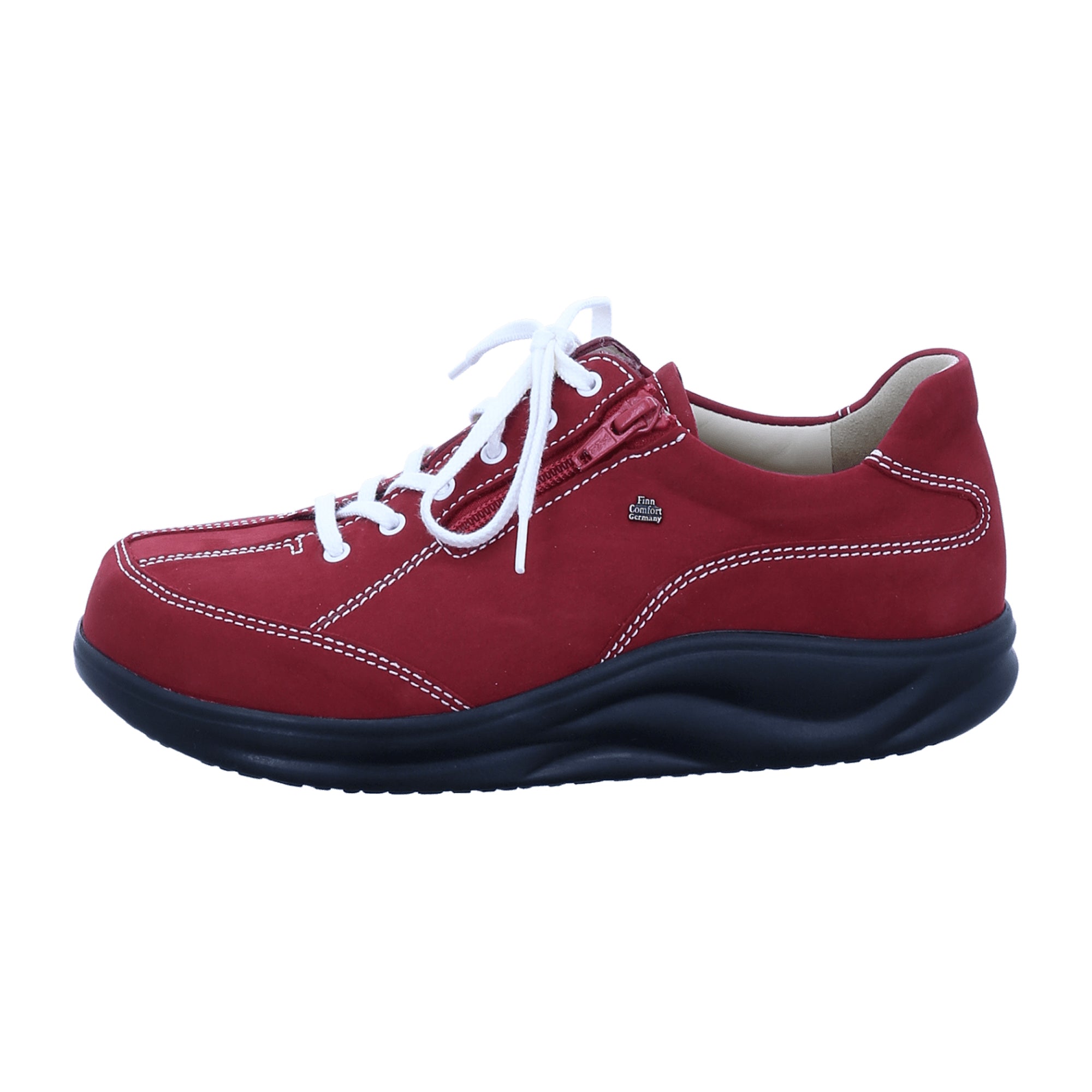 Finn Comfort Otaru Women's Red Comfort Shoes - Stylish & Durable