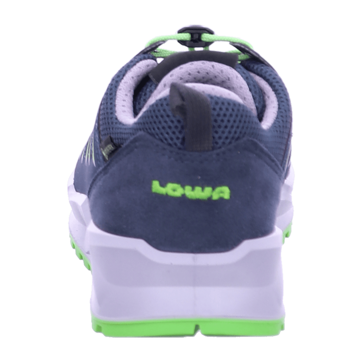LOWA Axos GTX LO Junior Kids Trekking Shoes - Breathable Blue Green