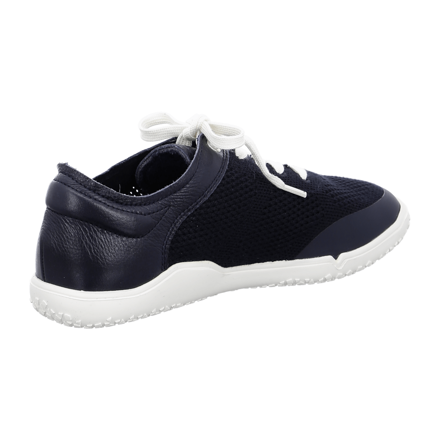 ARA Nature Sneaker for Women - Blue Lace-Up Suede and Textile Sneakers with Rubber Sole