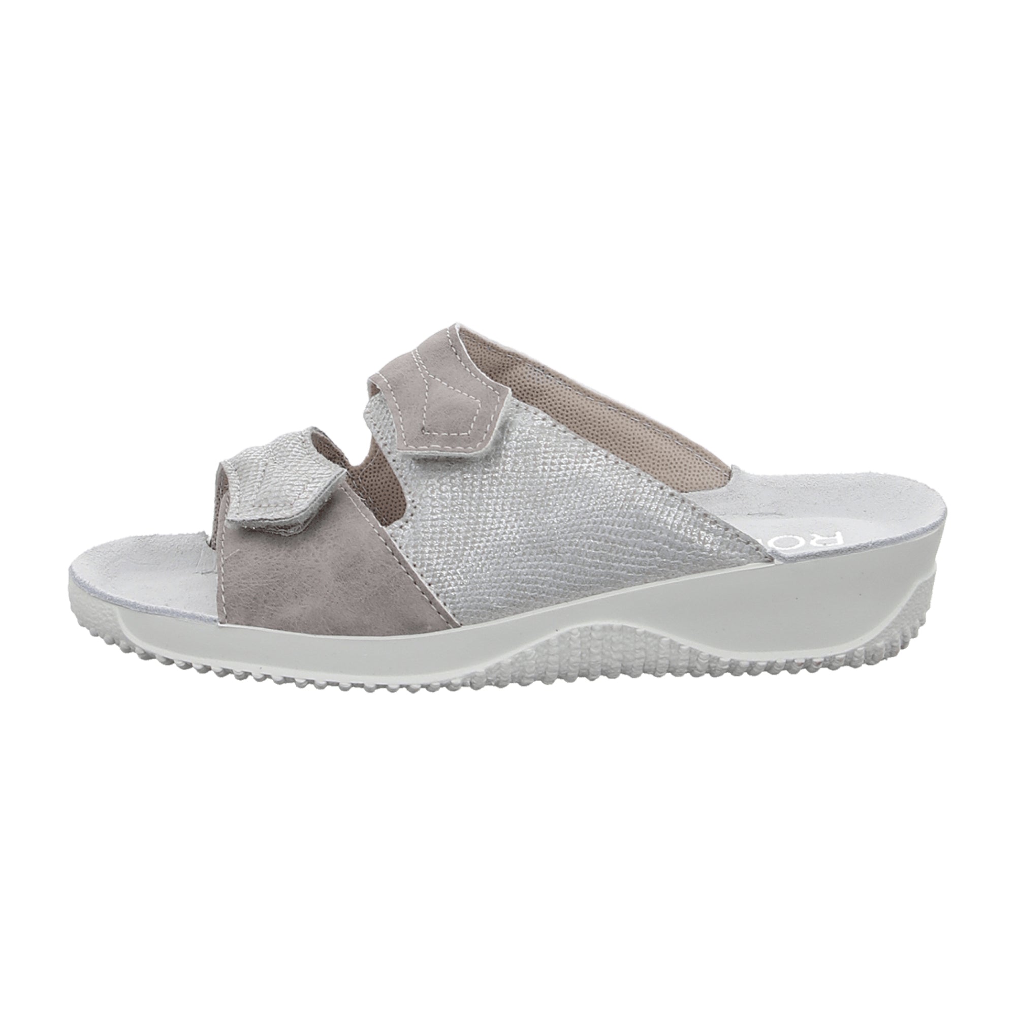 Rohde Comfortable Women's Slip-On Sandals Gray for Spring Summer