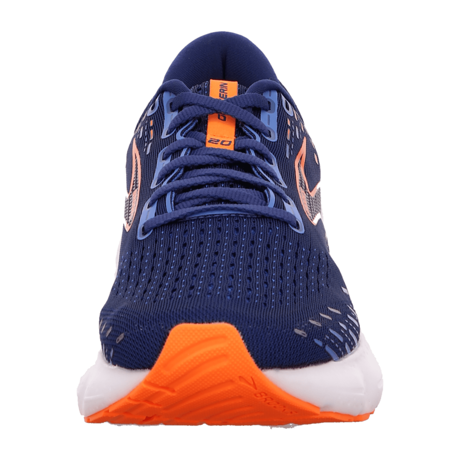 Brooks Glycerin 20 Men's Running Shoes Lace-Up Blue Depths/Palace Blue