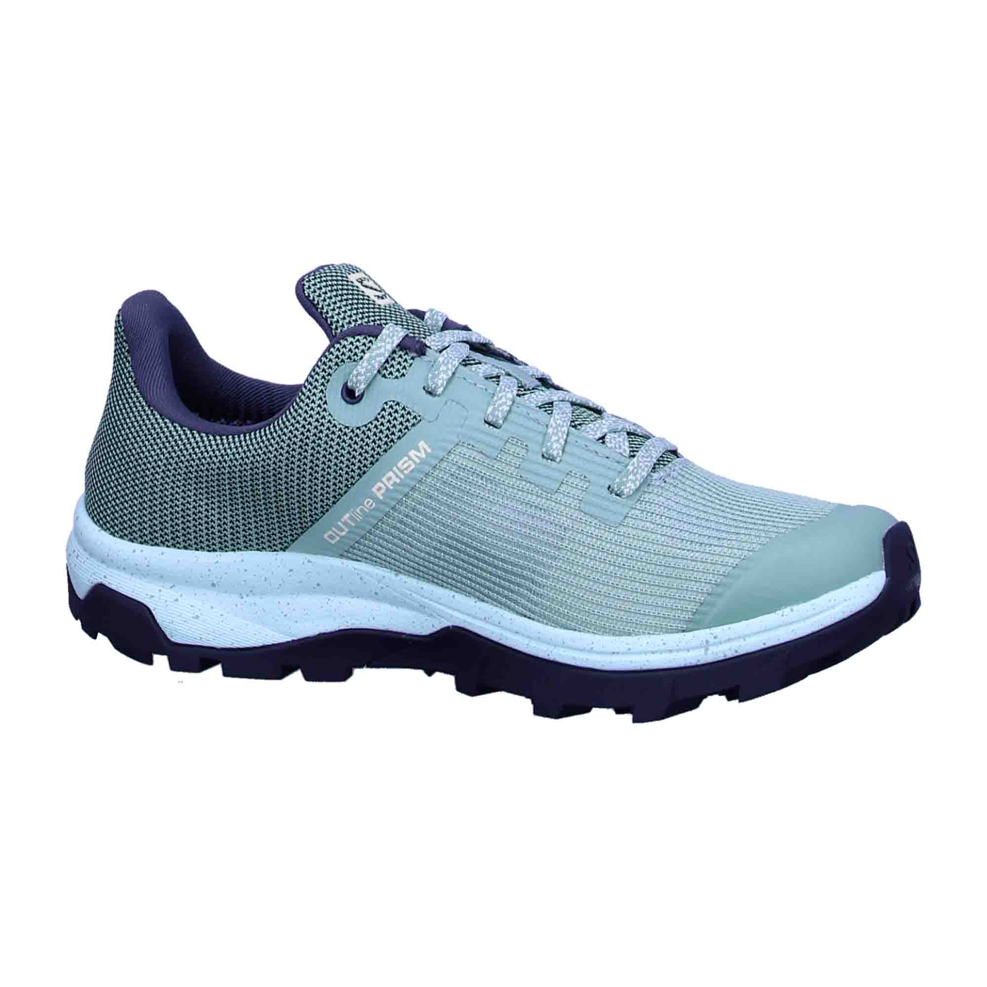 Salomon OUTline Prism GTX W Granite for women, turquoise, shoes