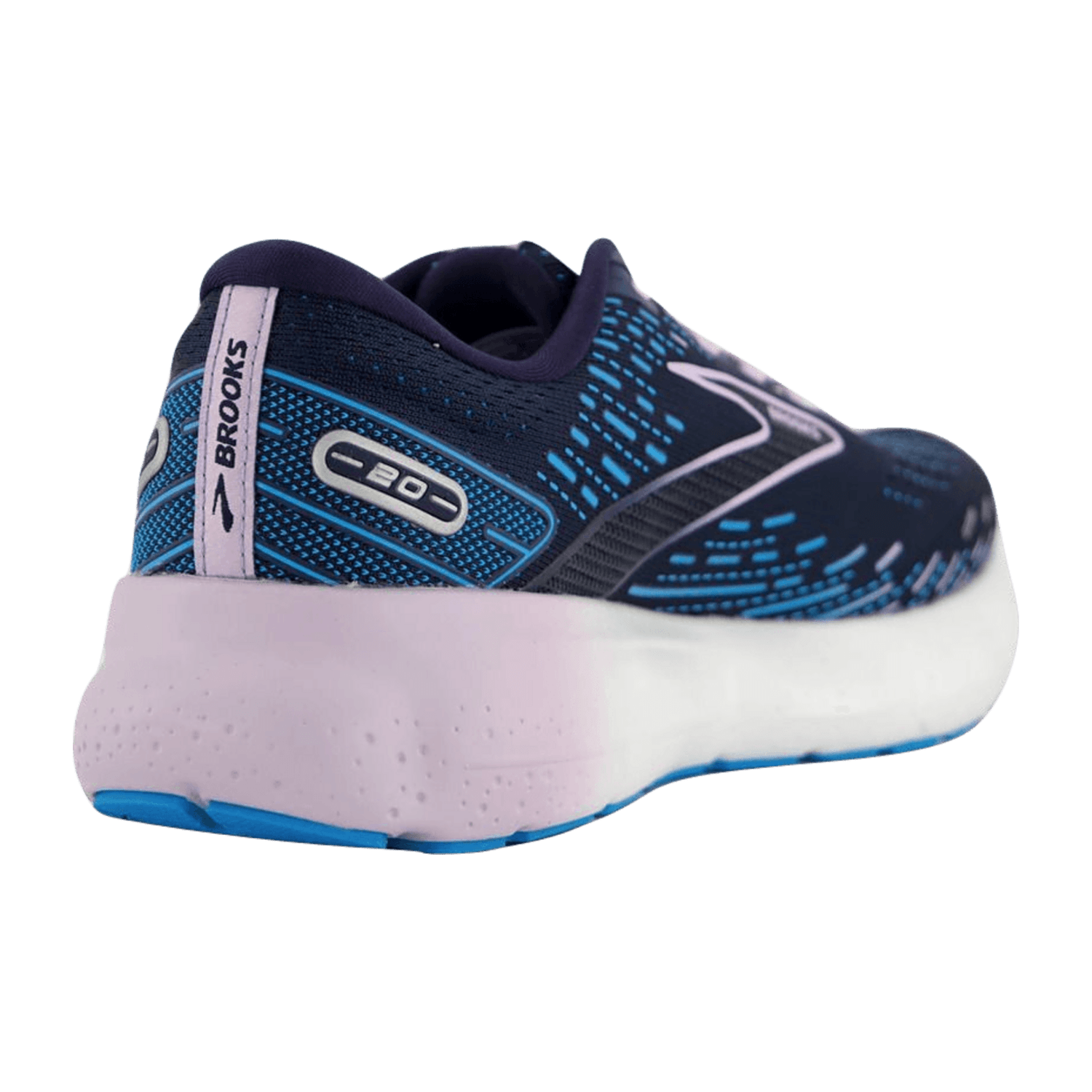 Brooks Glycerin 20 Women Blue Running Shoes Synthetic Textile