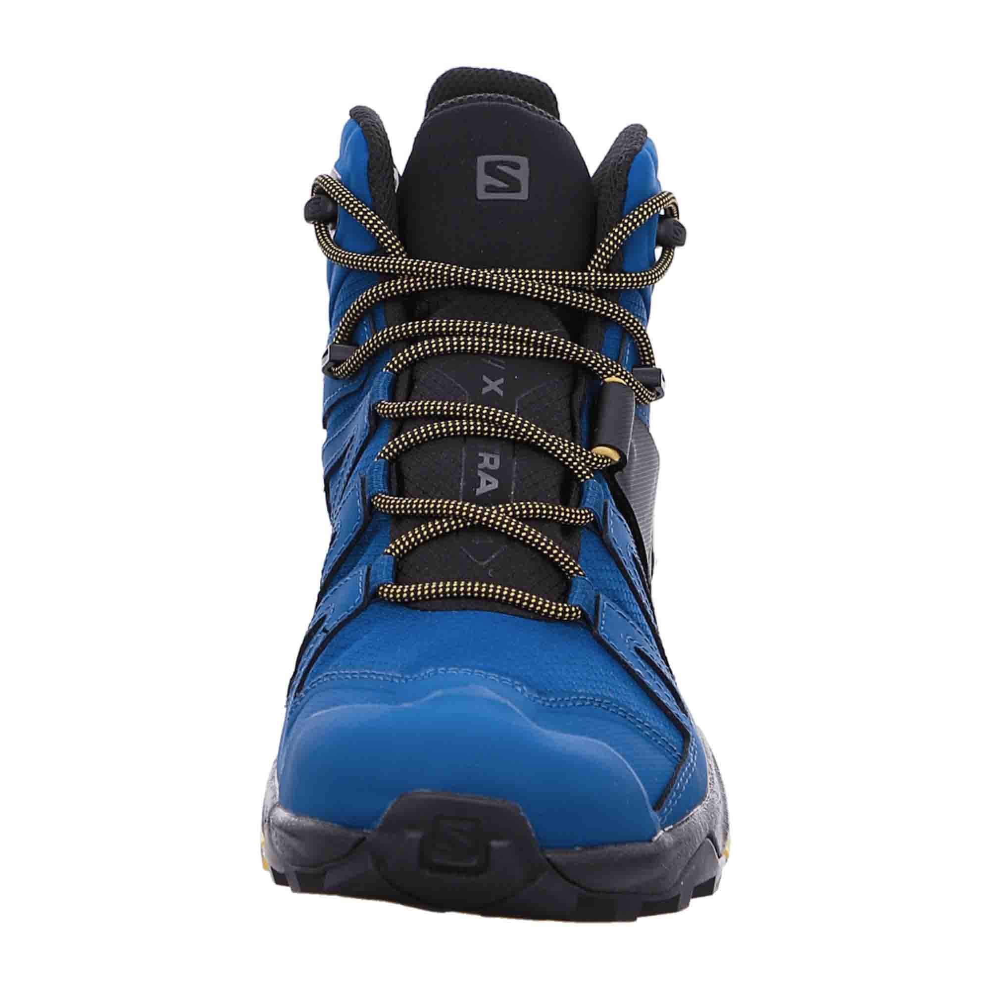 Salomon X Ultra 4 Mid GTX for men, blue, shoes