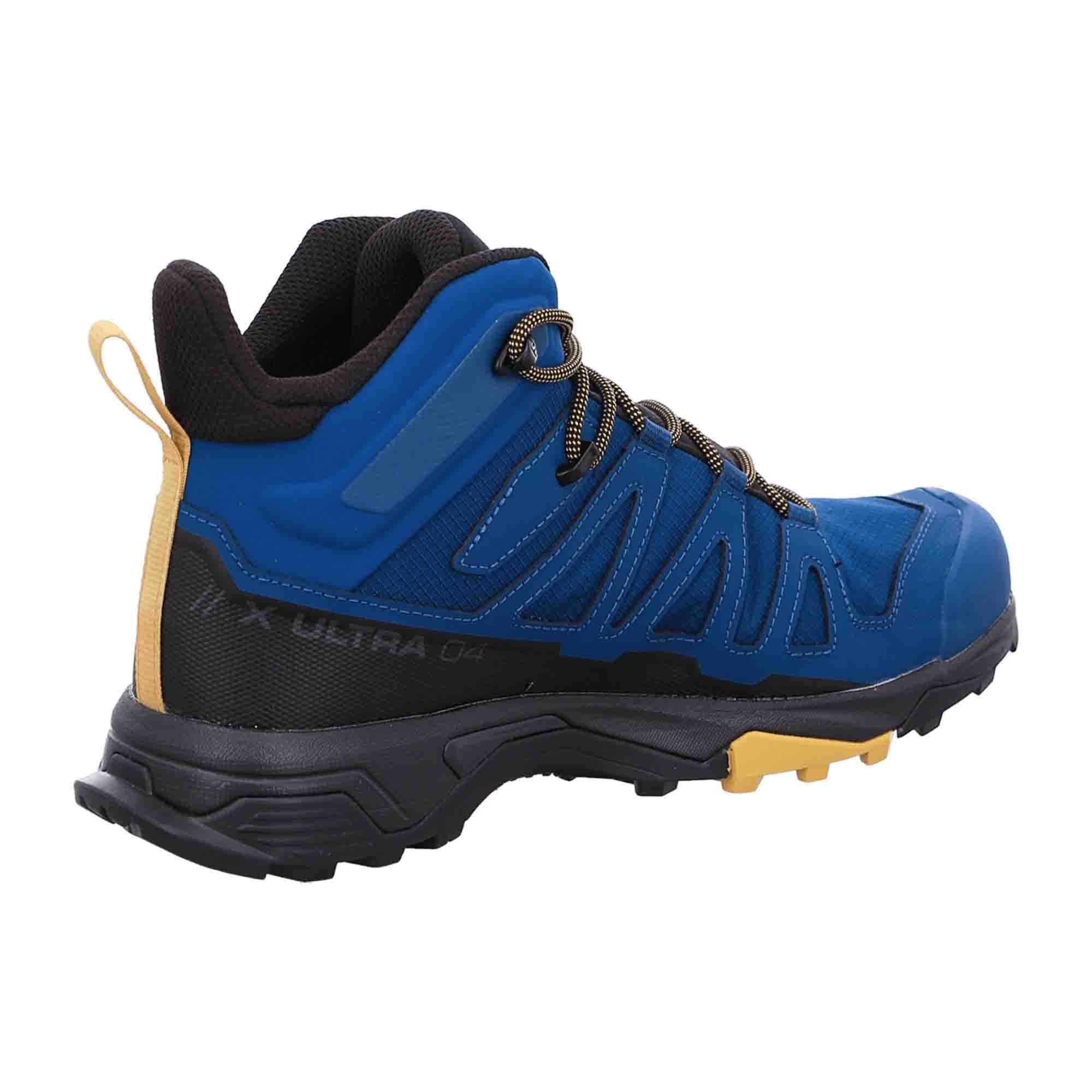 Salomon X Ultra 4 Mid GTX for men, blue, shoes