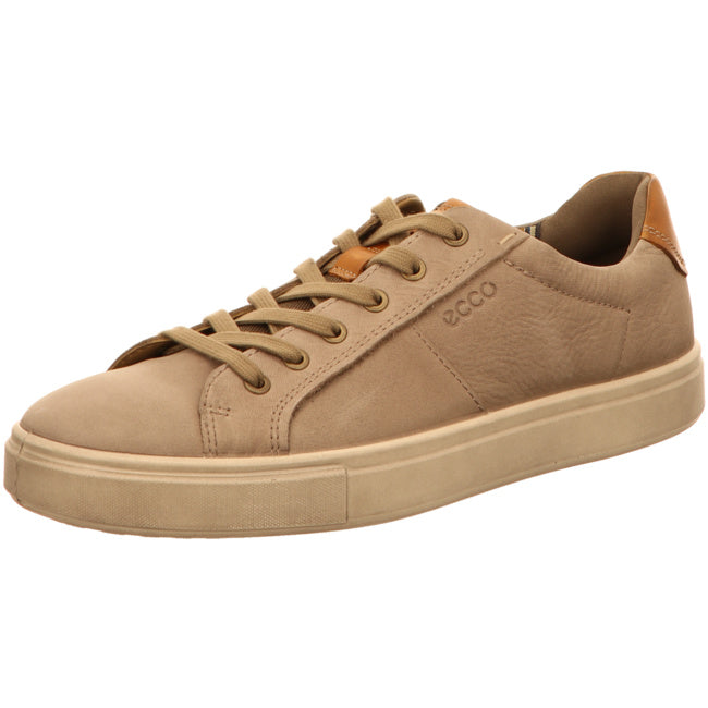 Ecco sporty lace-up shoes for men brown - Bartel-Shop