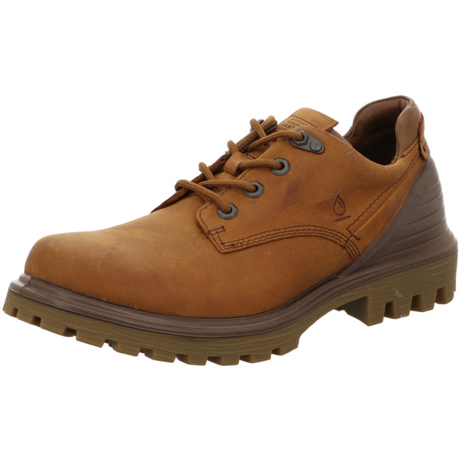 Ecco comfortable lace-up shoes for men brown - Bartel-Shop
