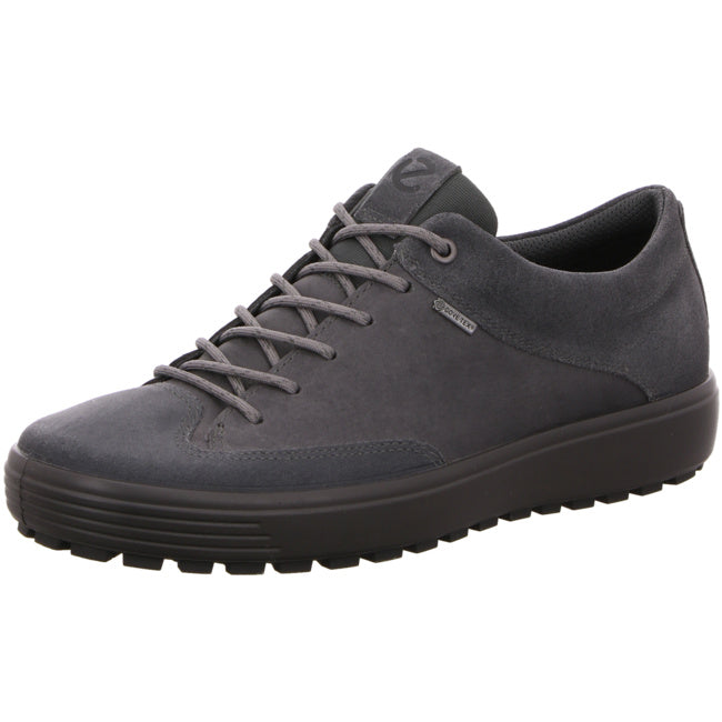 Ecco comfortable lace-up shoes for men Gray - Bartel-Shop