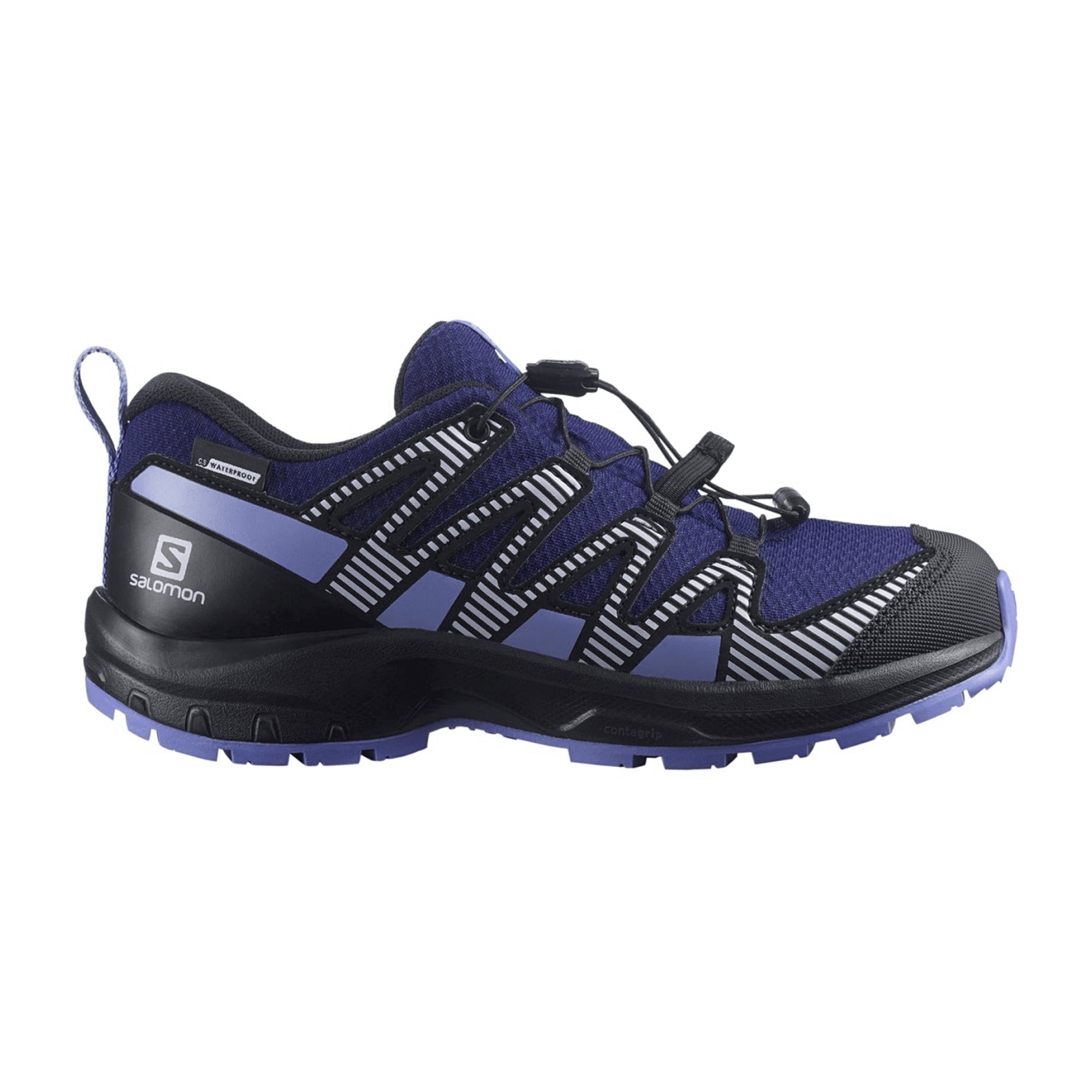 Salomon boys' outdoor shoes for children, purple