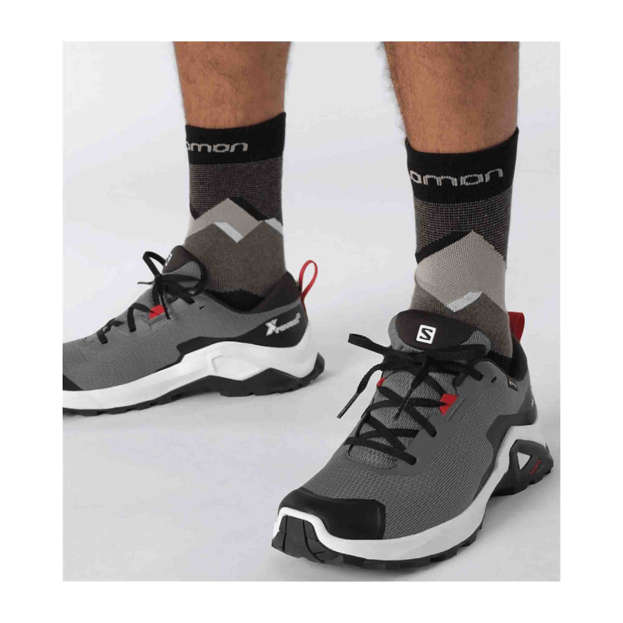 Salomon sports shoes X REVEAL 2 GTX for men, gray