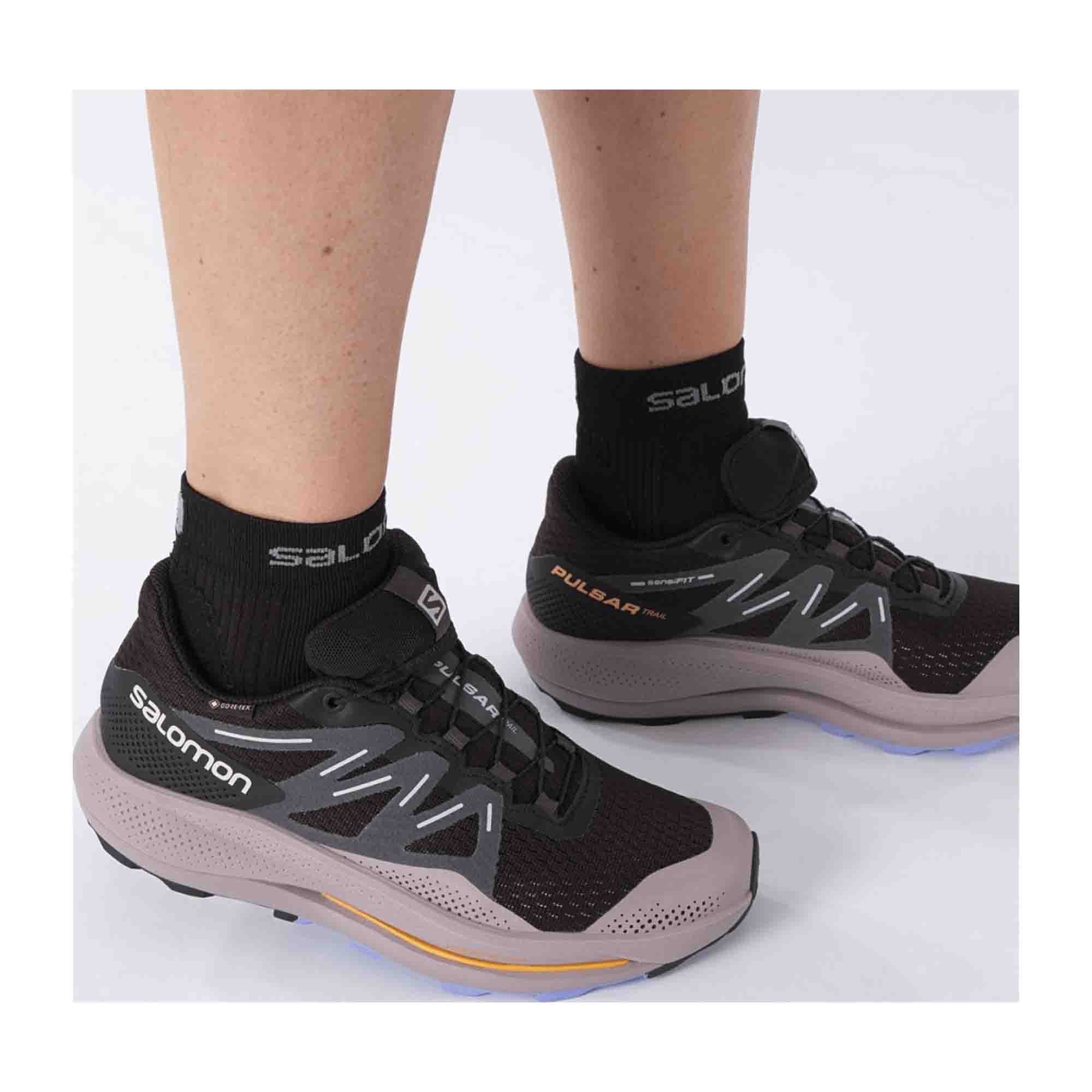 Salomon Pulsar Trail GTX for women, black, shoes