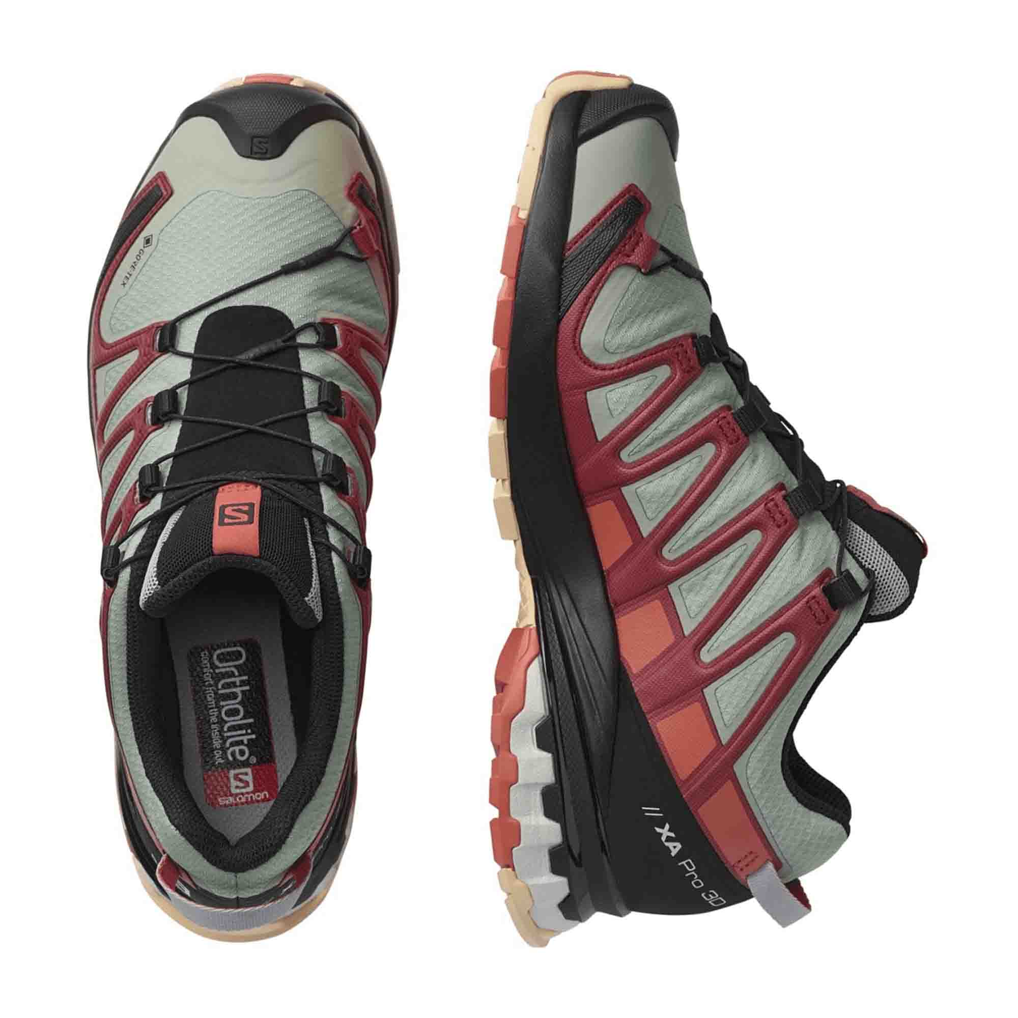 Salomon XA PRO 3D v8 GTX for women, gray, shoes