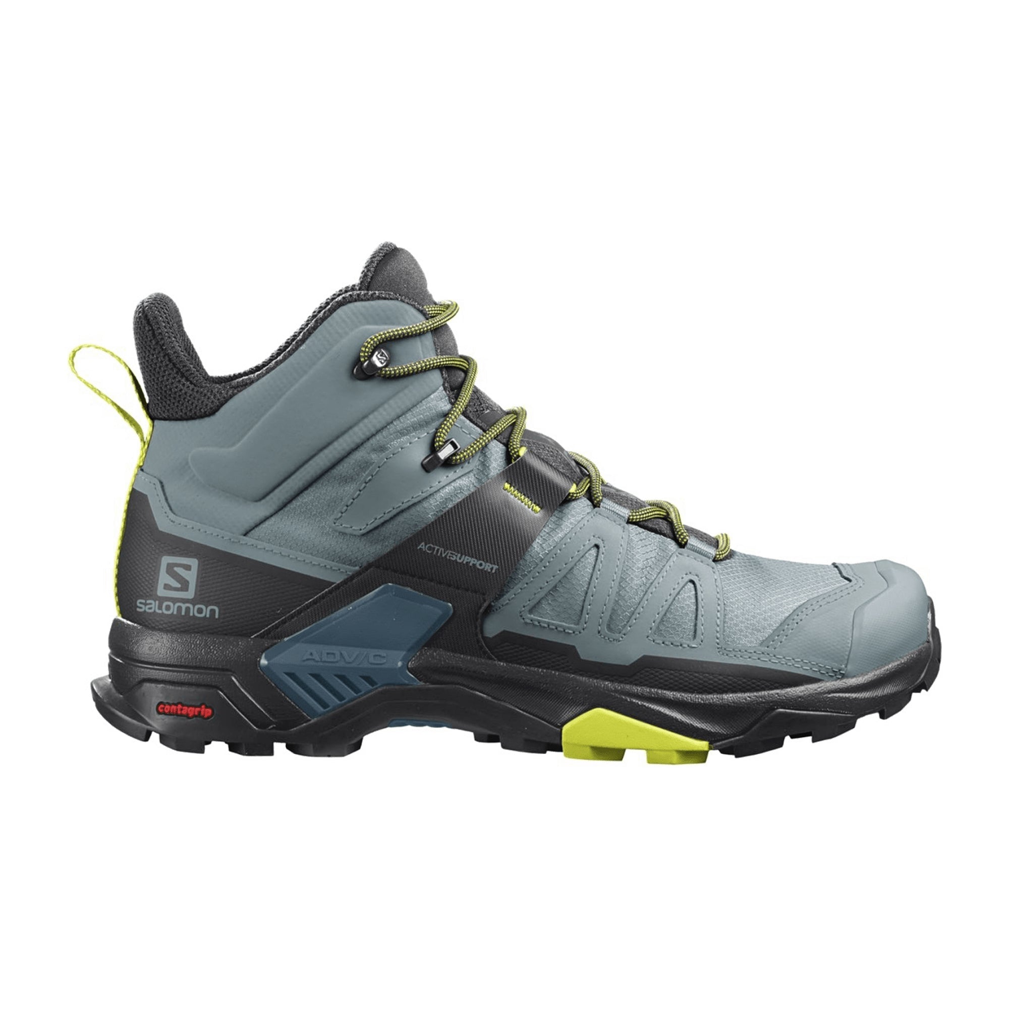 Salomon X ULTRA 4 MID GTX for men, gray, shoes