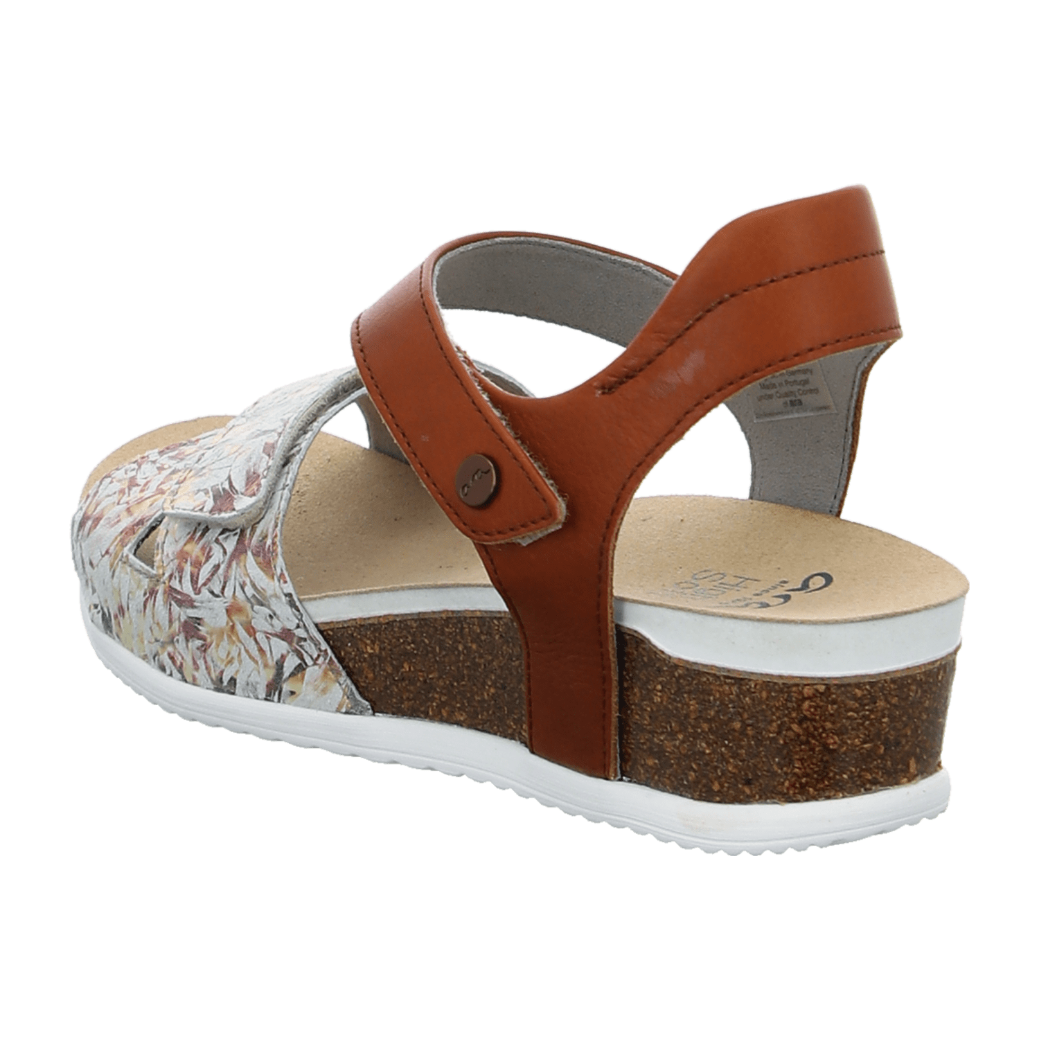 ARA NORDERNEY N Women's Suede Sandals Beige with Hook-and-Loop Closure and Ankle Strap