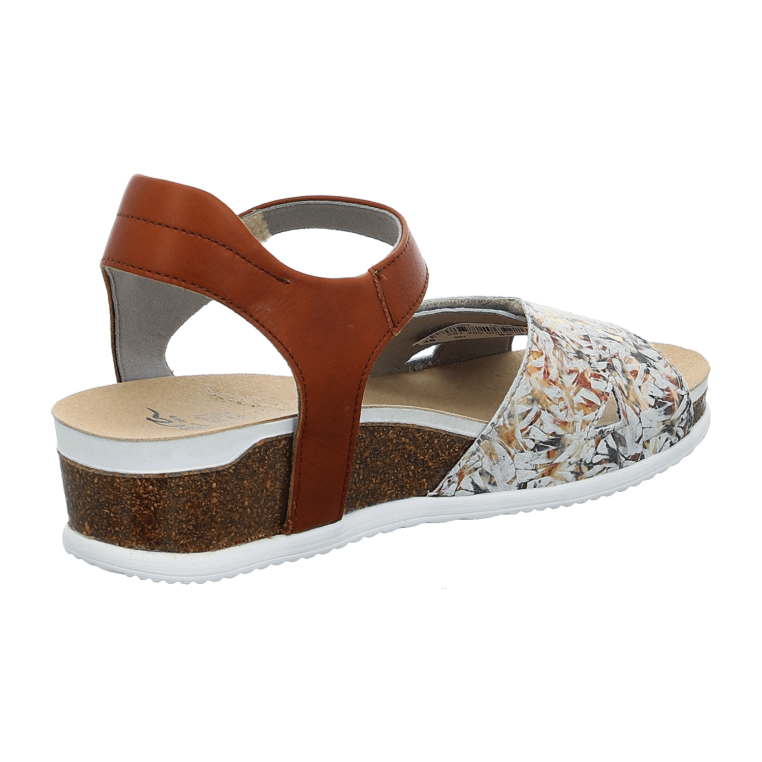 ARA NORDERNEY N Women's Suede Sandals Beige with Hook-and-Loop Closure and Ankle Strap