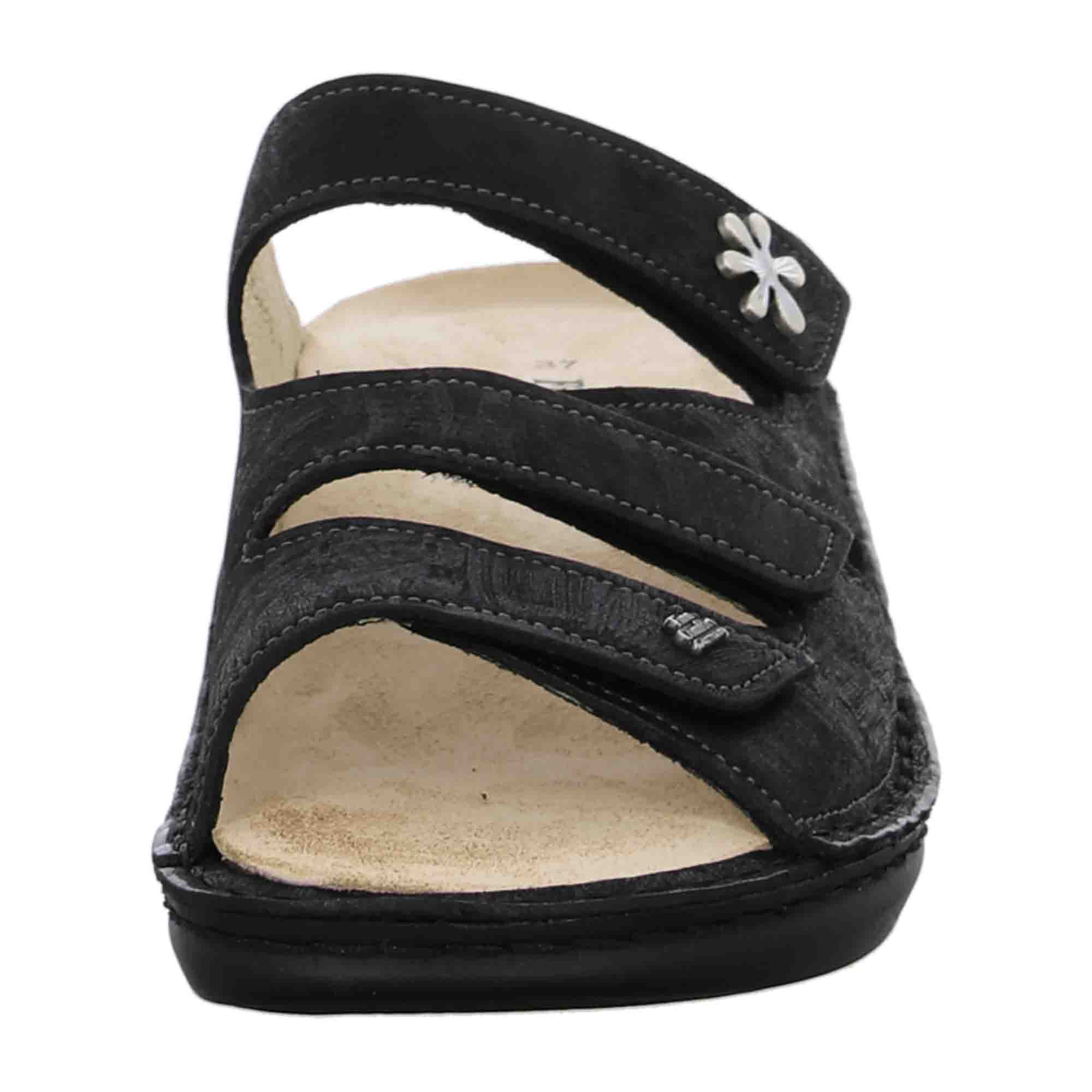 Finn Comfort Grenada Women's Comfort Sandals - Stylish Black Leather
