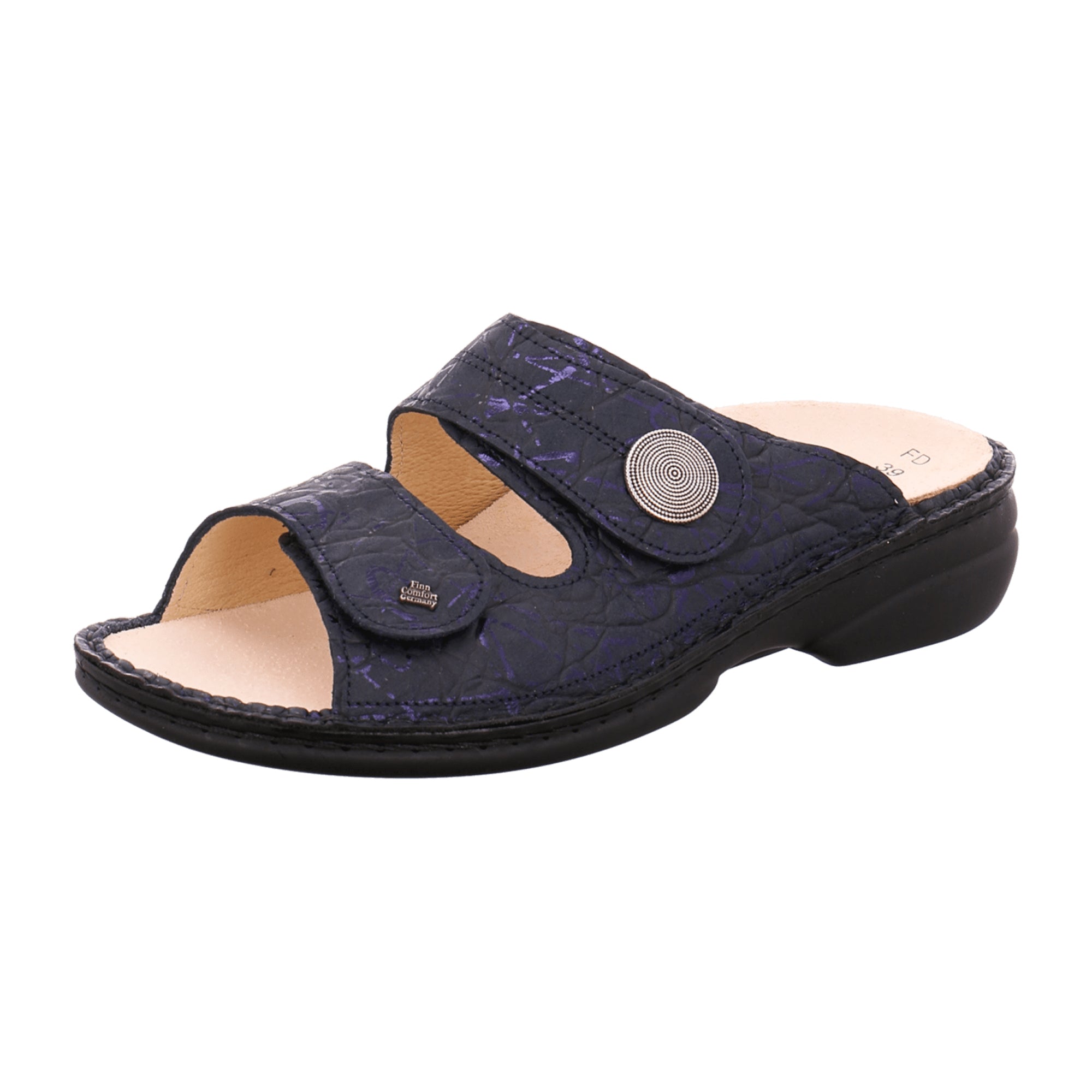 Finn Comfort Sansibar Women's Stylish Blue Sandals – Comfort and Durability
