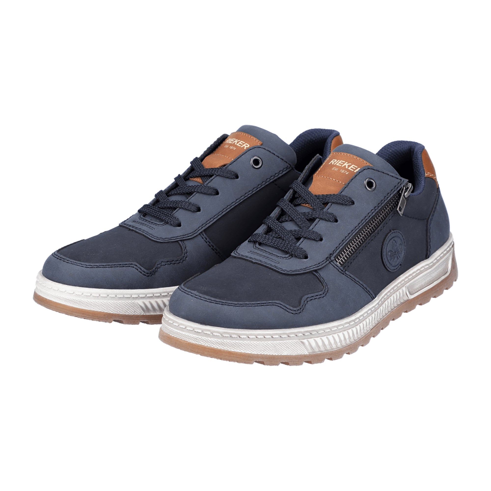 Rieker Men's Blue Casual Shoes Comfortable Wide Fit with Fast Shipping Online