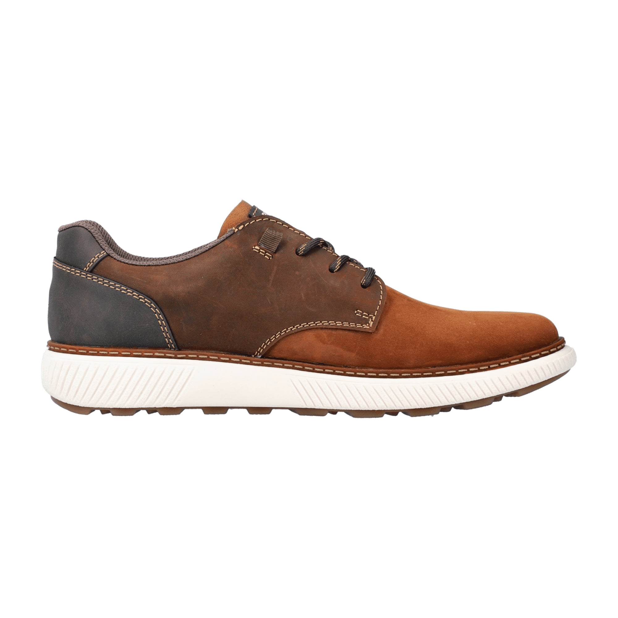 Rieker Men's Brown Casual Sneakers Comfortable Lightweight with Soft Insole