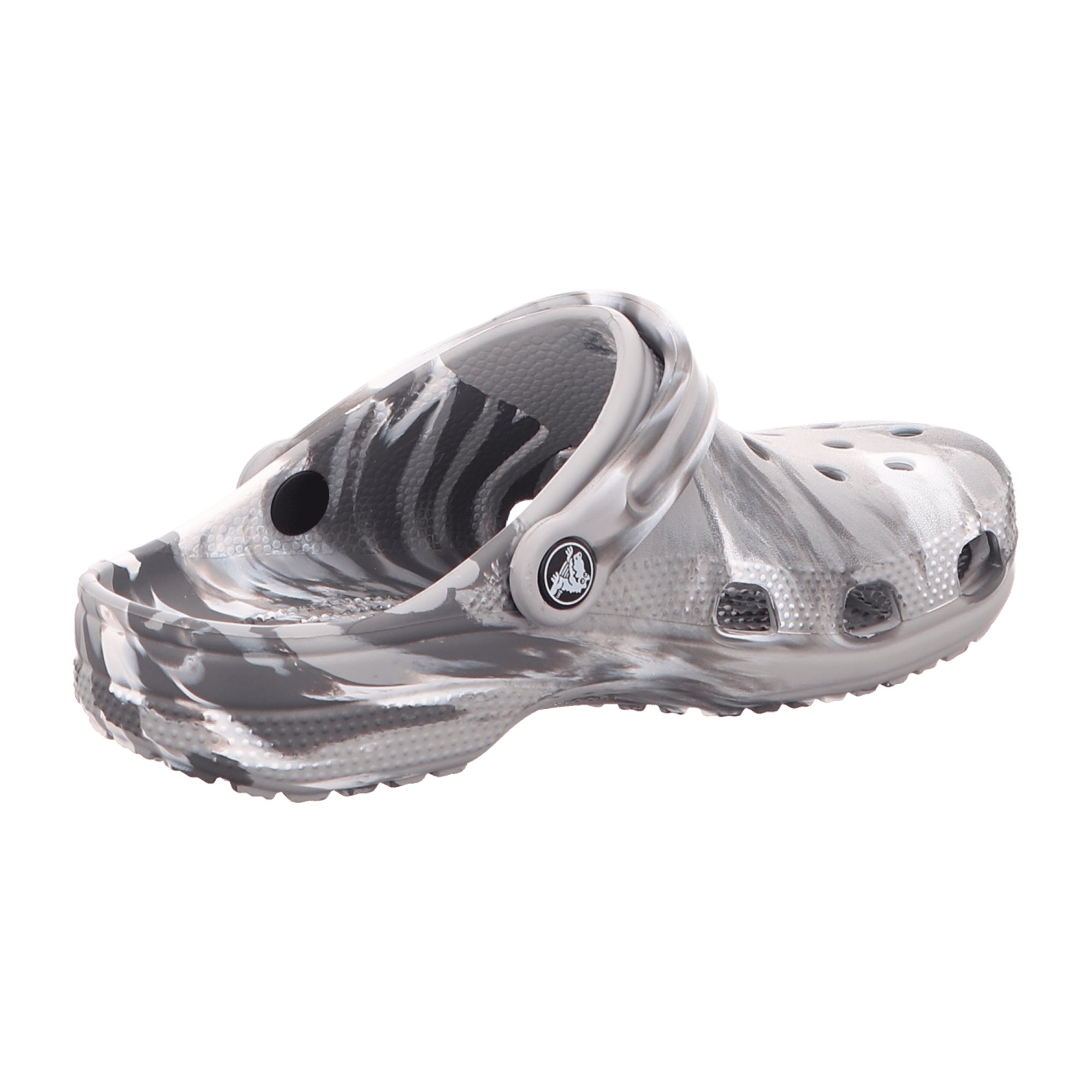 CROCS CLASSIC Marbled Clogs for Women in Grey - Stylish & Comfortable