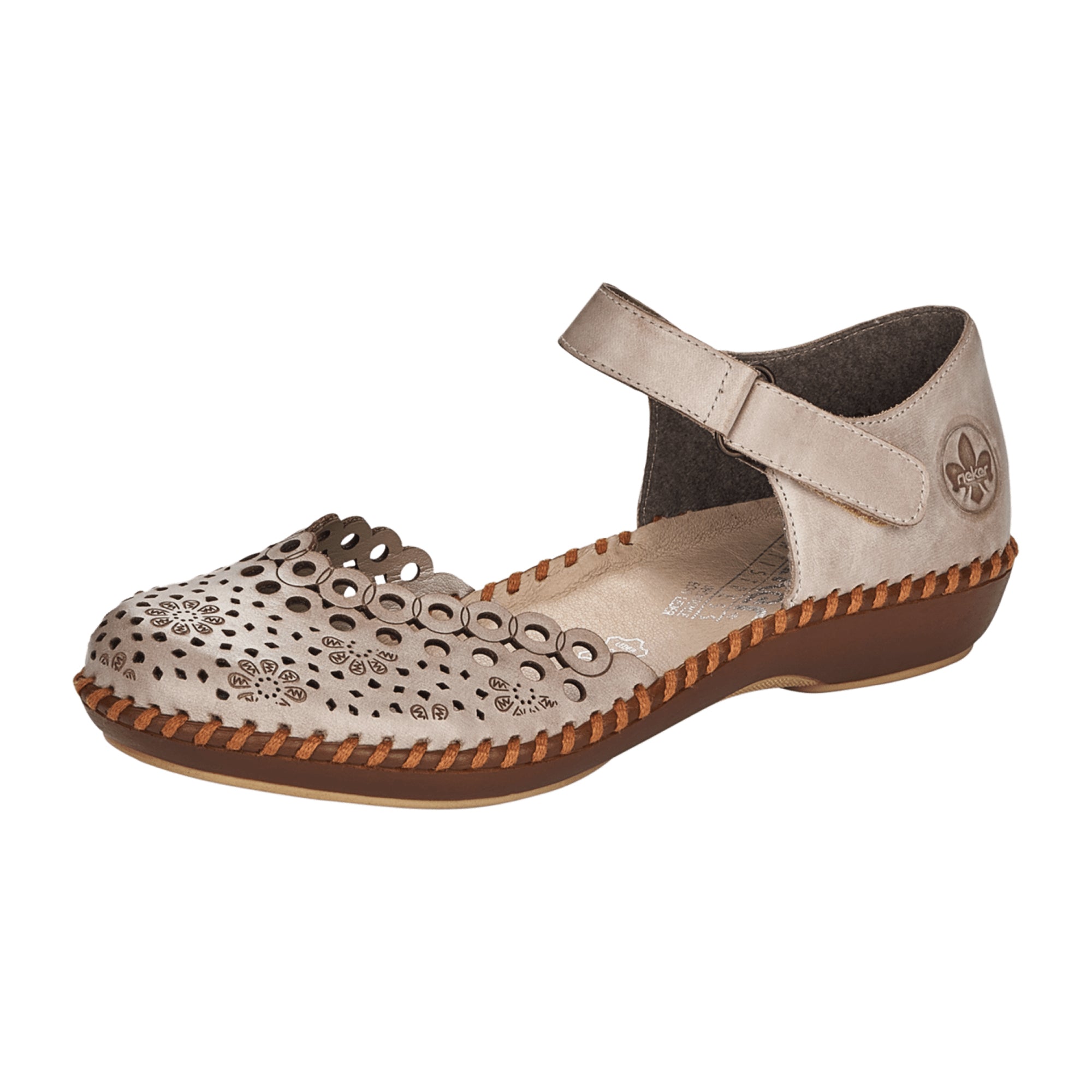 Rieker FSK Beige Women's Casual Shoes Stylish Comfort Footwear