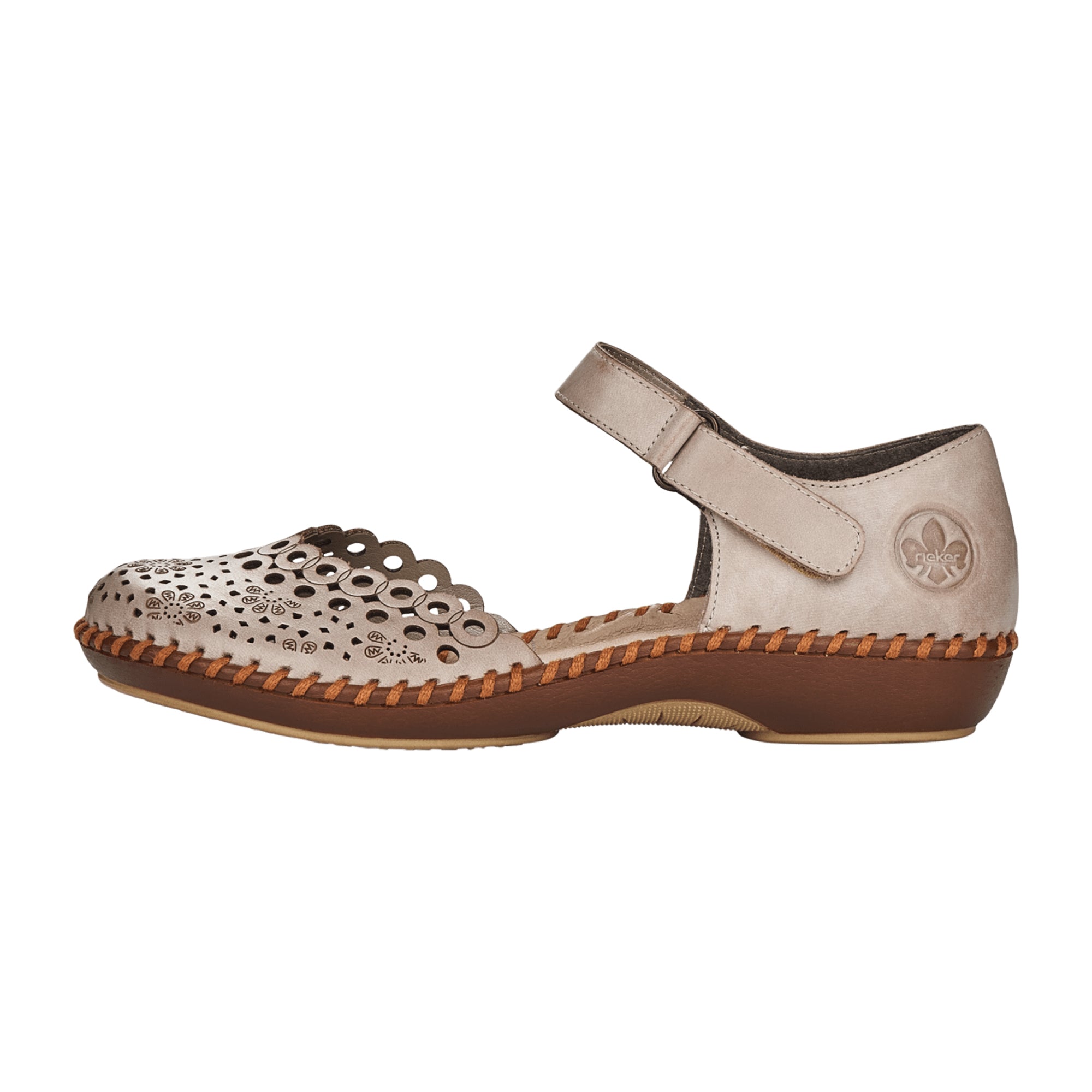 Rieker FSK Beige Women's Casual Shoes Stylish Comfort Footwear