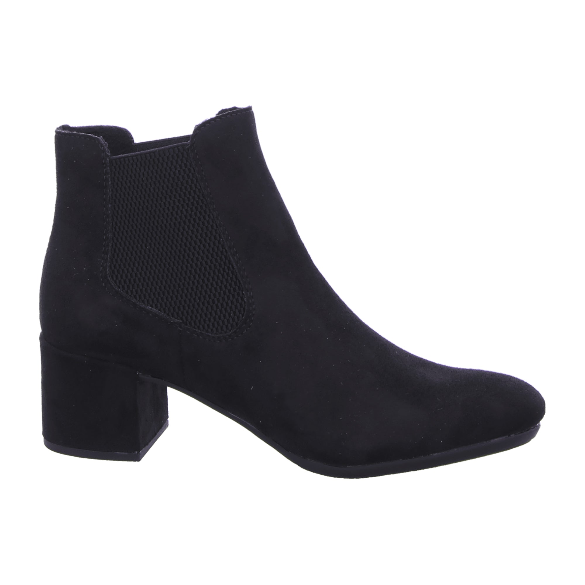 Rieker Women's Black Ankle Boots Comfortable Modern Design Shock Absorbing Sole