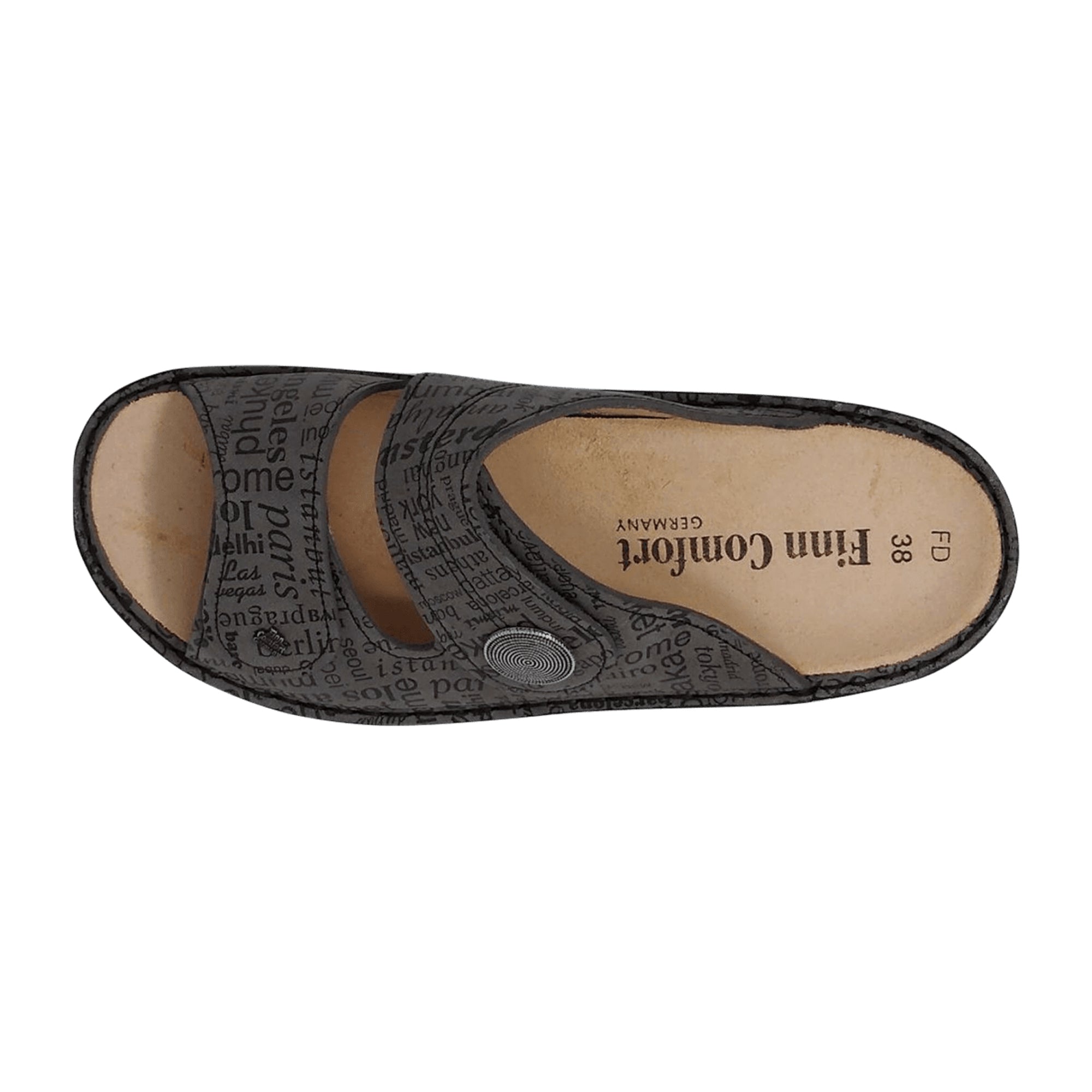 Finn Comfort Sansibar Women's Comfort Sandals - Stylish Grey