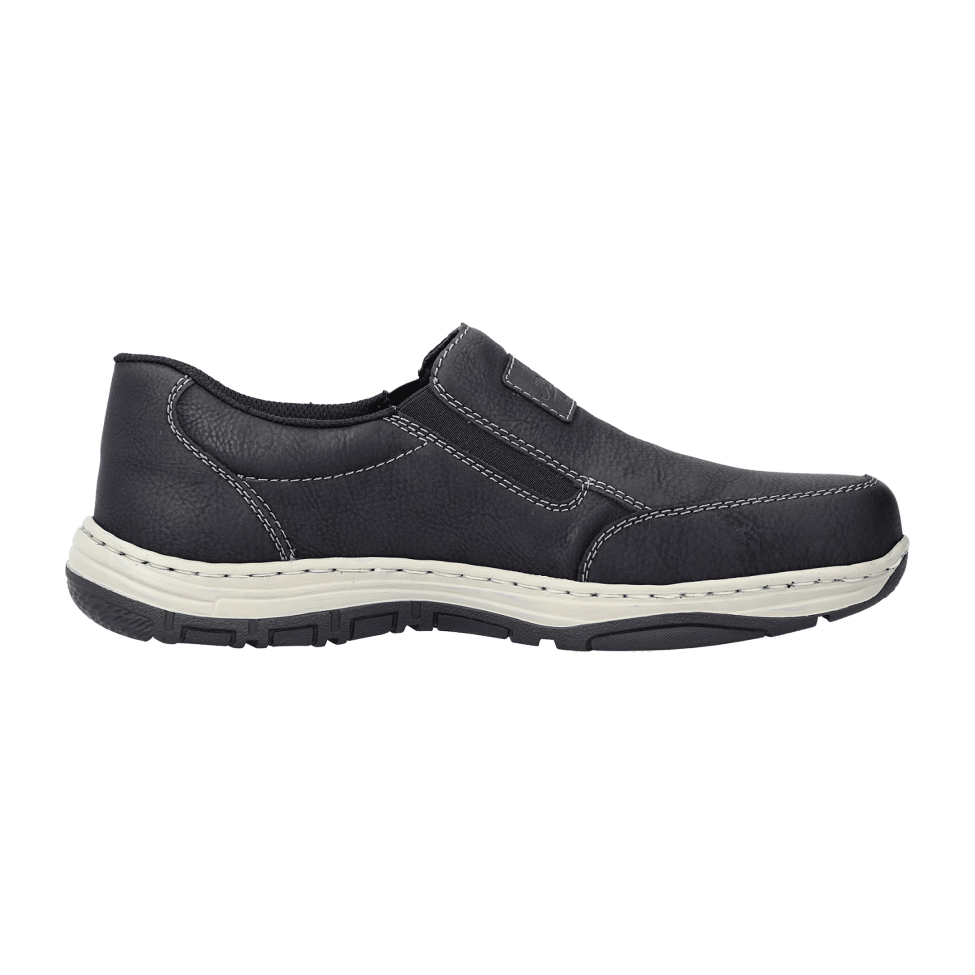 Rieker Comfortable Black Slippers for Men Stylish and Versatile Footwear