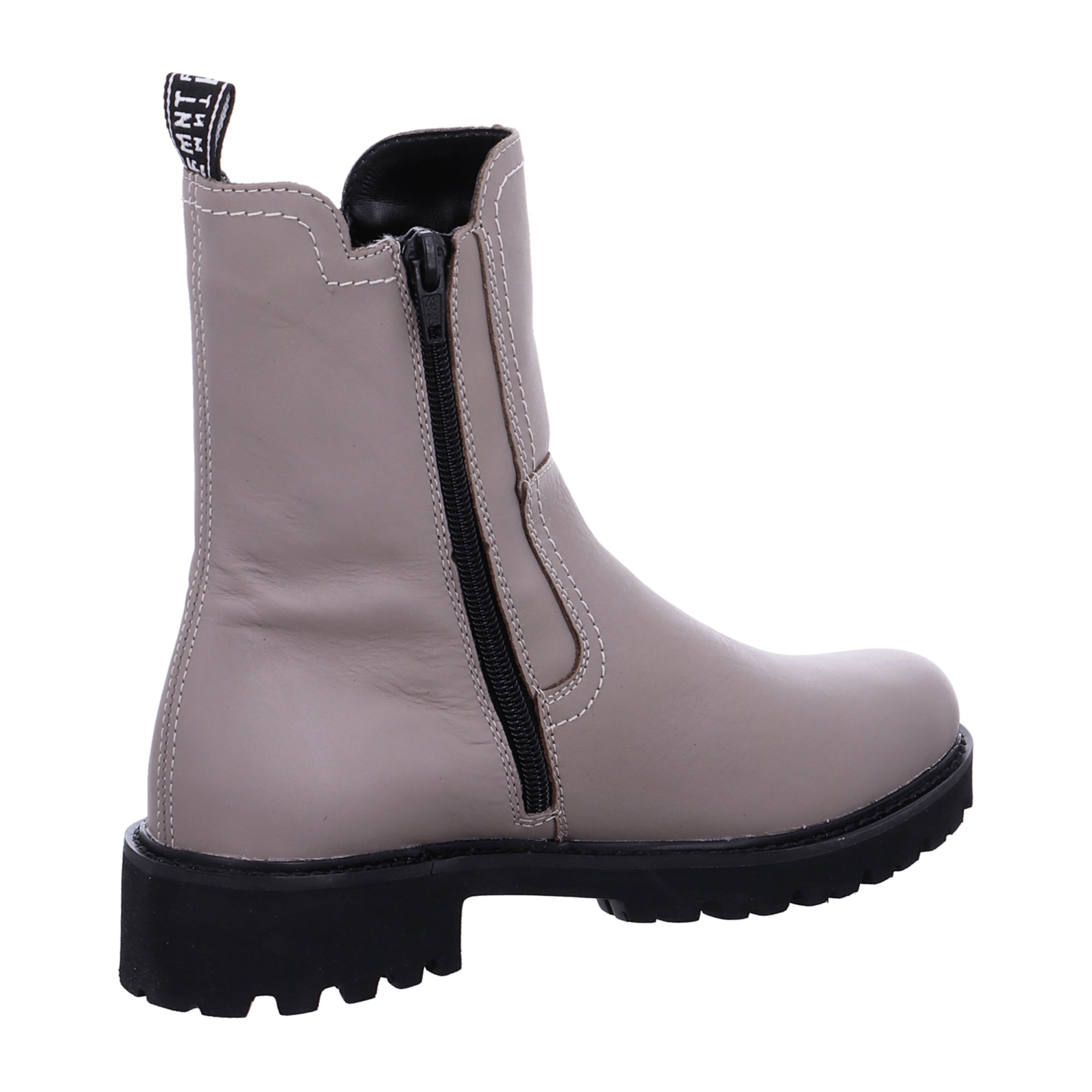 Remonte Beige Women's Chelsea Boots with Zipper and EVA Sole