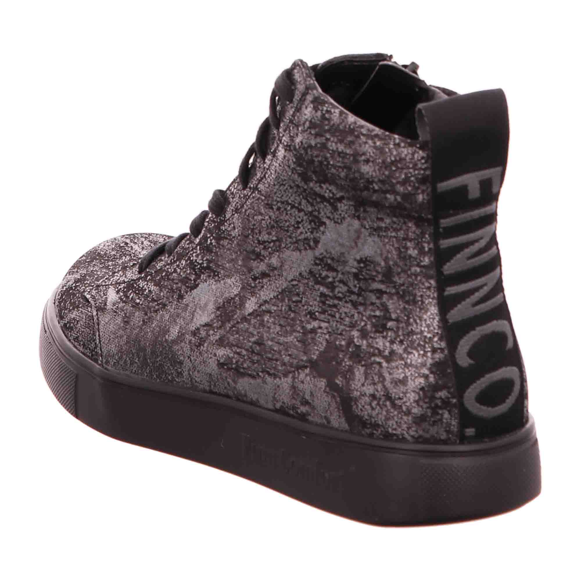 Finn Comfort Pisco Women's Black Comfortable Leather Shoes