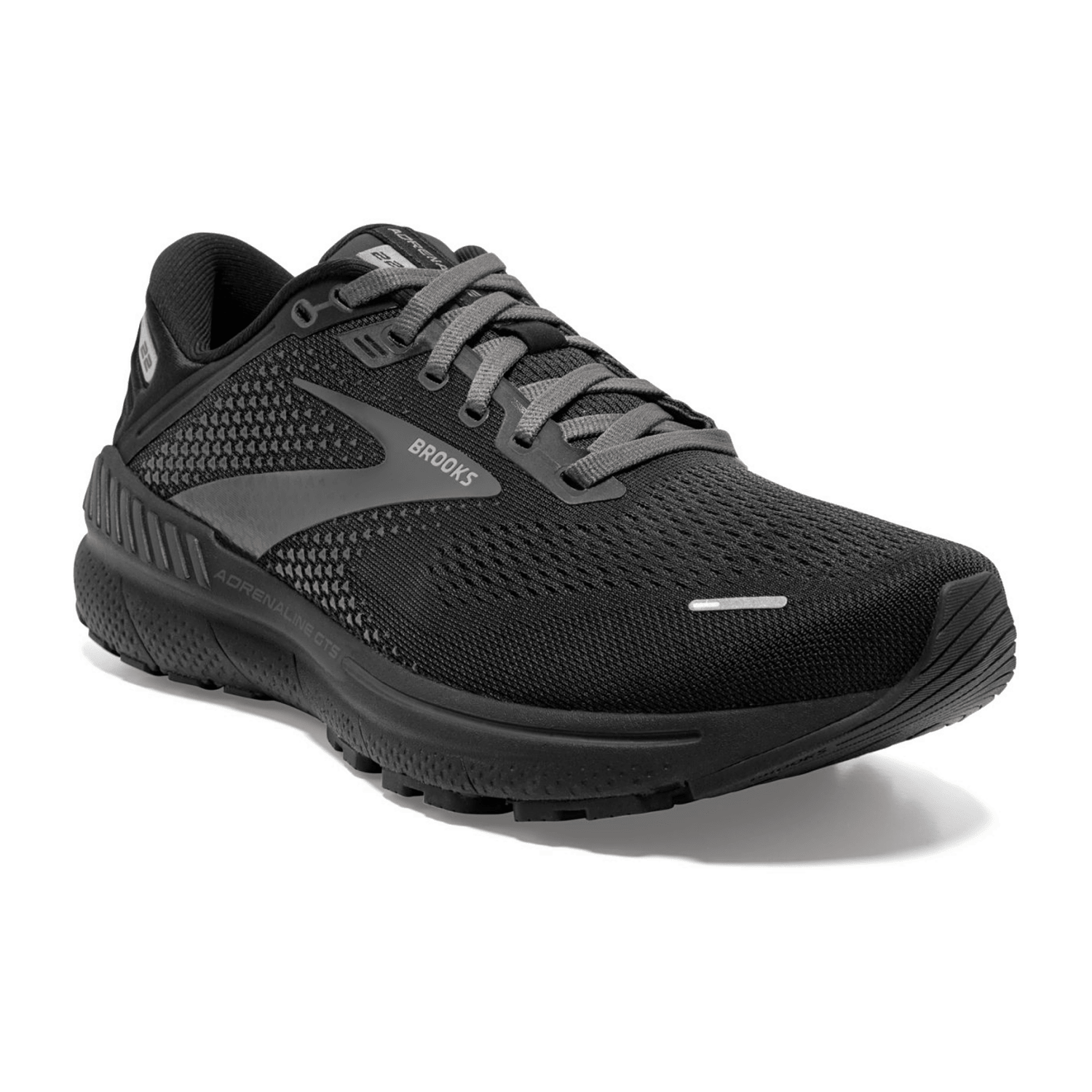 Brooks Adrenaline GTS 22 Women's Running Shoes, Lace-Up, Black / Ebony