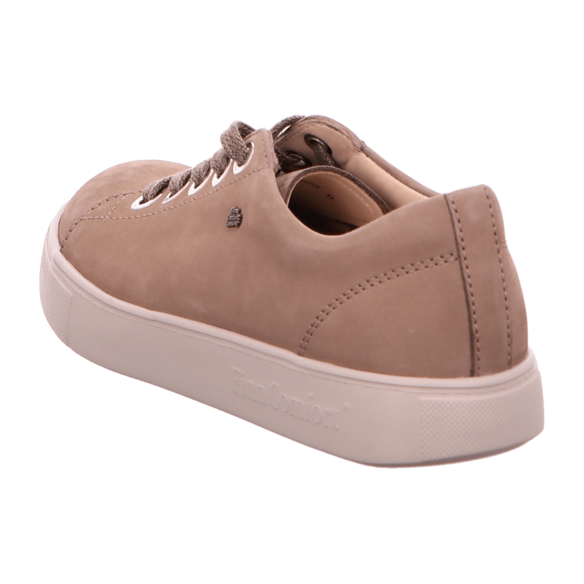 Finn Comfort Elpaso Beige Nubuck Women's Lace-Up Shoes 02479-007476