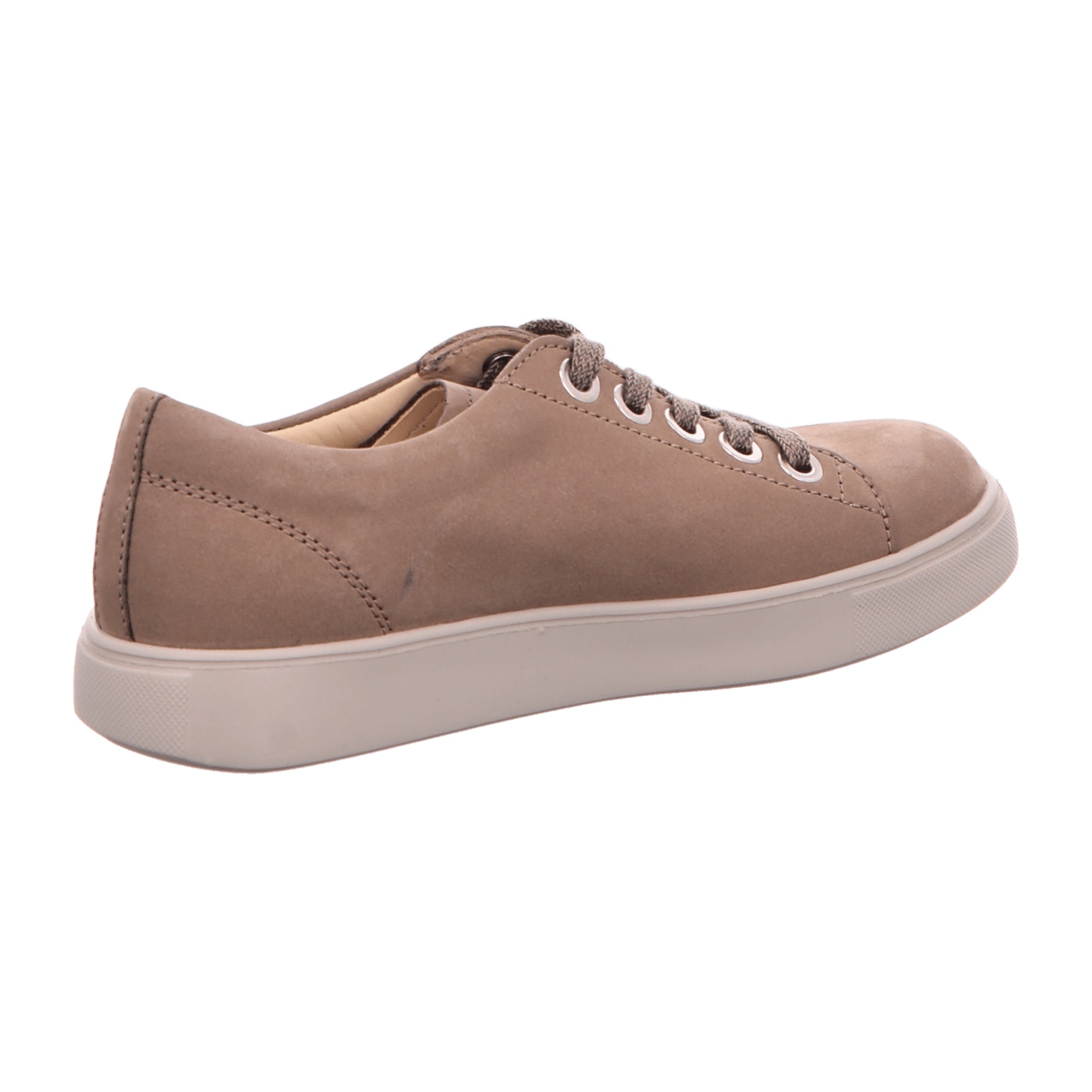 Finn Comfort Elpaso Beige Nubuck Women's Lace-Up Shoes 02479-007476