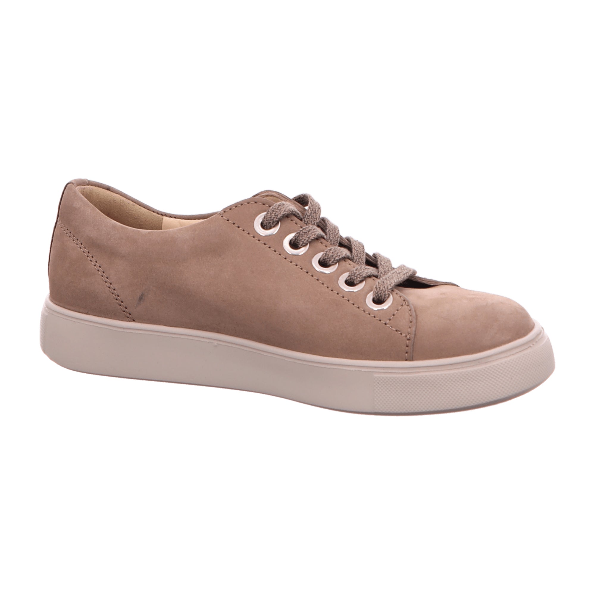 Finn Comfort Elpaso Beige Nubuck Women's Lace-Up Shoes 02479-007476